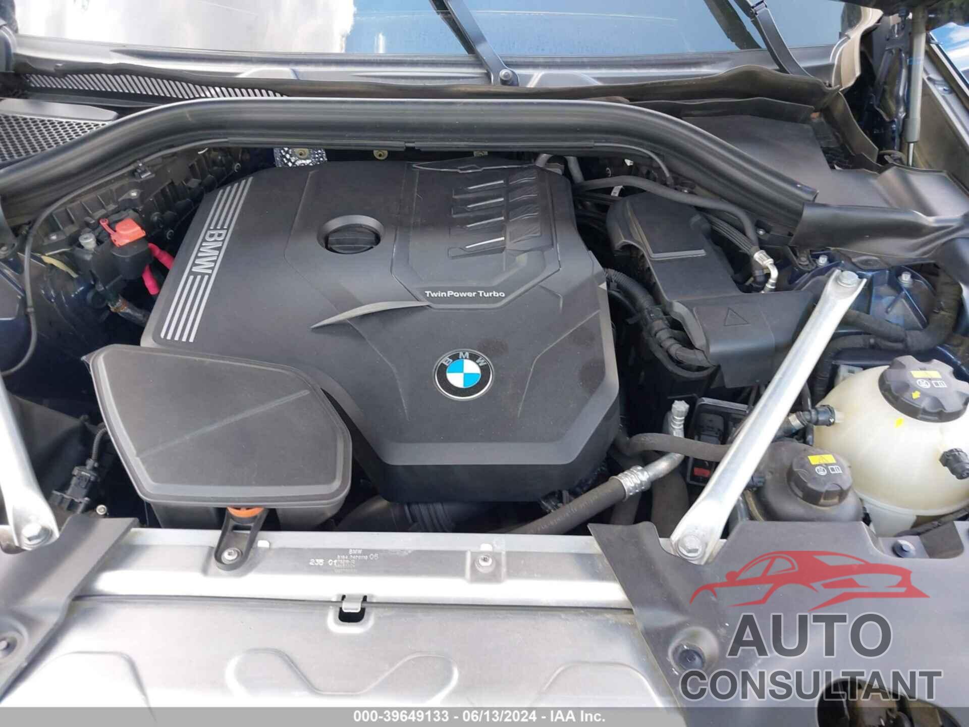 BMW X3 2021 - 5UXTY3C08M9E27612