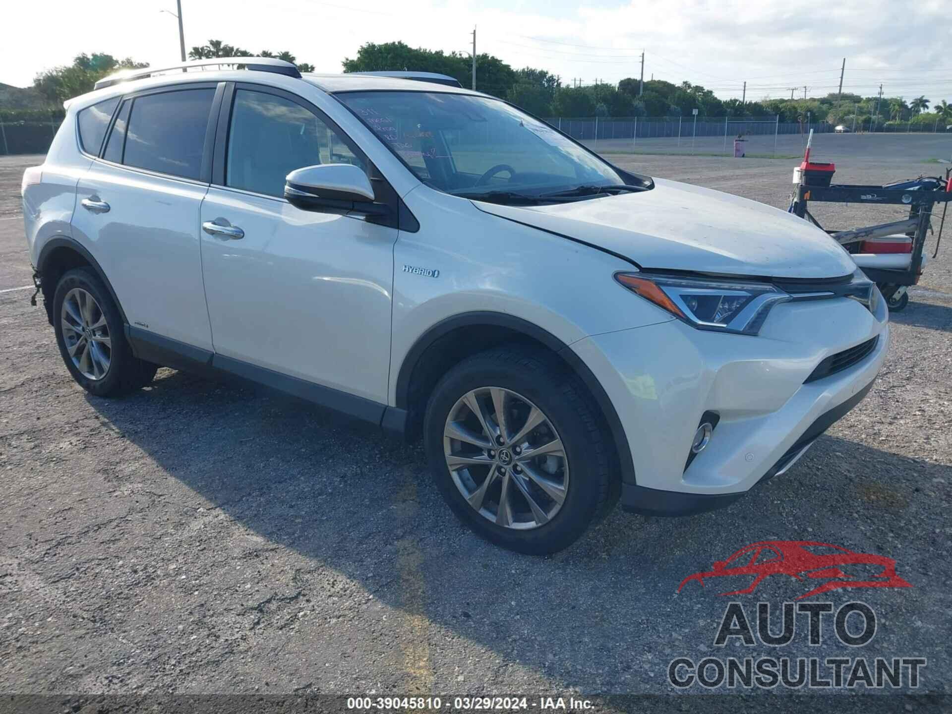 TOYOTA RAV4 HYBRID 2016 - JTMDJREV8GD000449