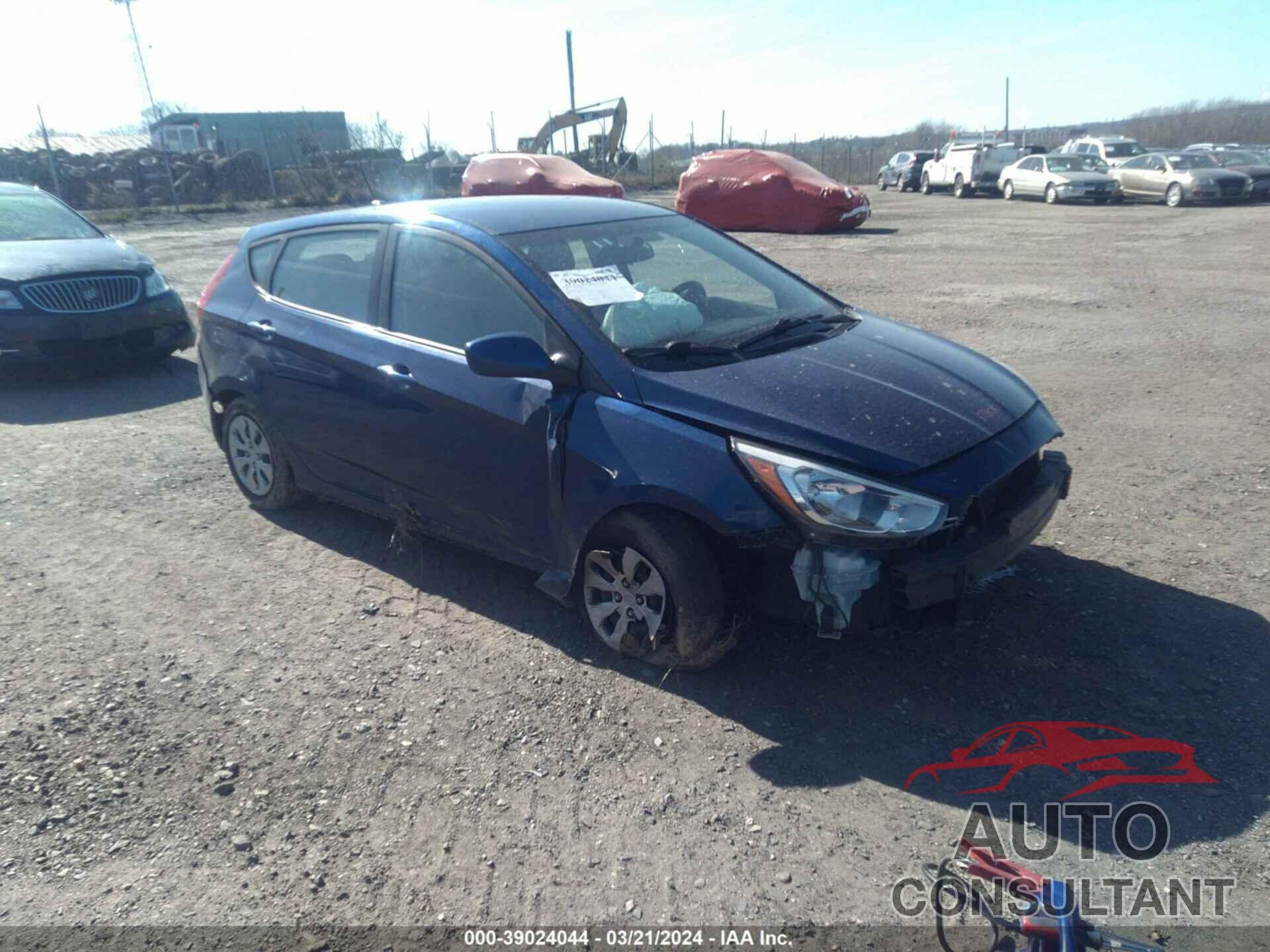 HYUNDAI ACCENT 2017 - KMHCT5AEXHU336105