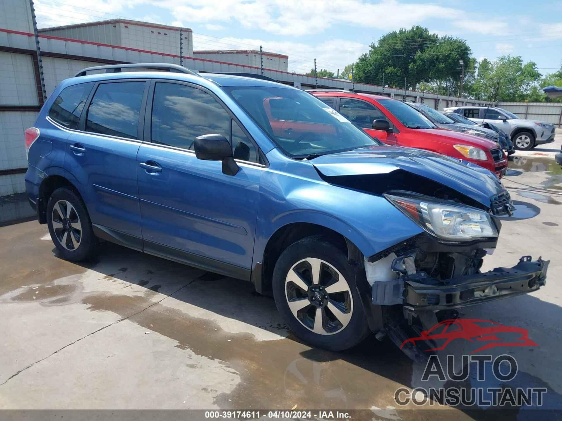 SUBARU FORESTER 2018 - JF2SJABC5JH561379