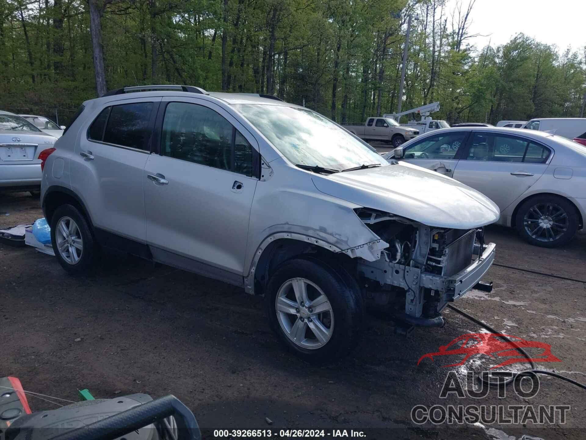 CHEVROLET TRAX 2017 - KL7CJPSB5HB168893