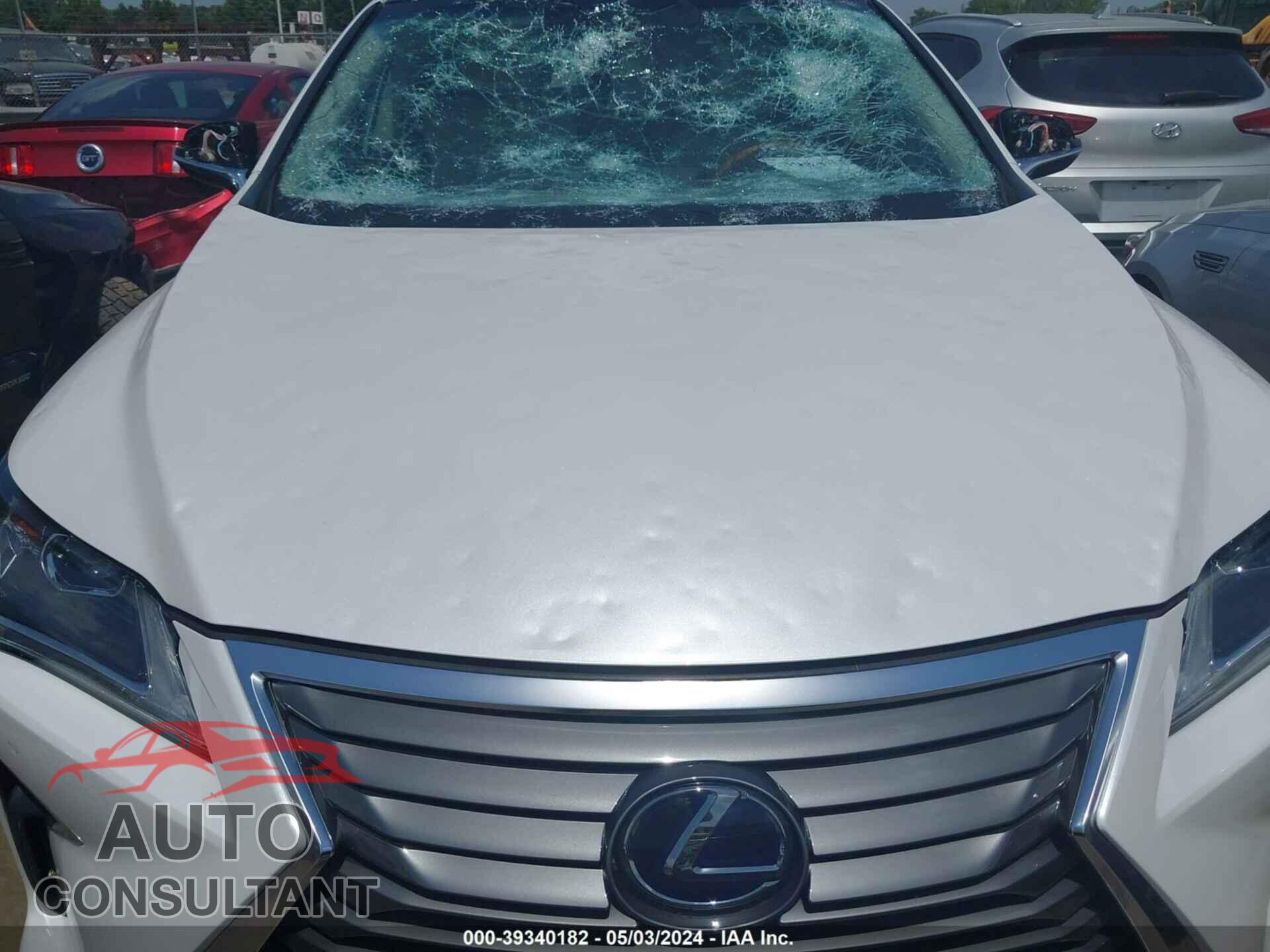LEXUS RX 450H 2019 - 2T2BGMCA8KC041464