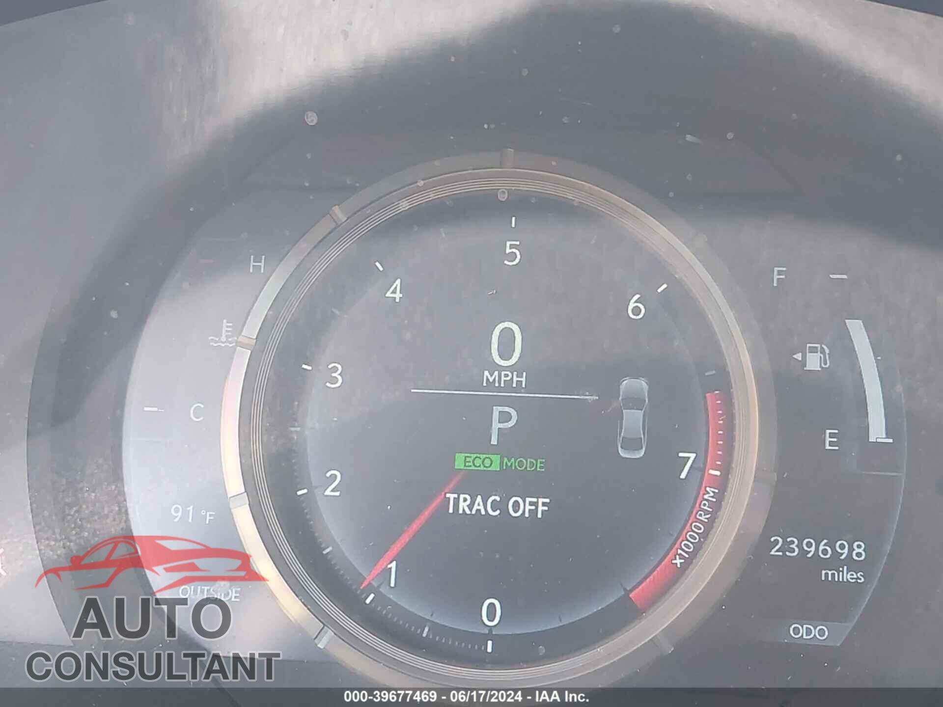 LEXUS IS 250 2014 - JTHBF1D26E5013675