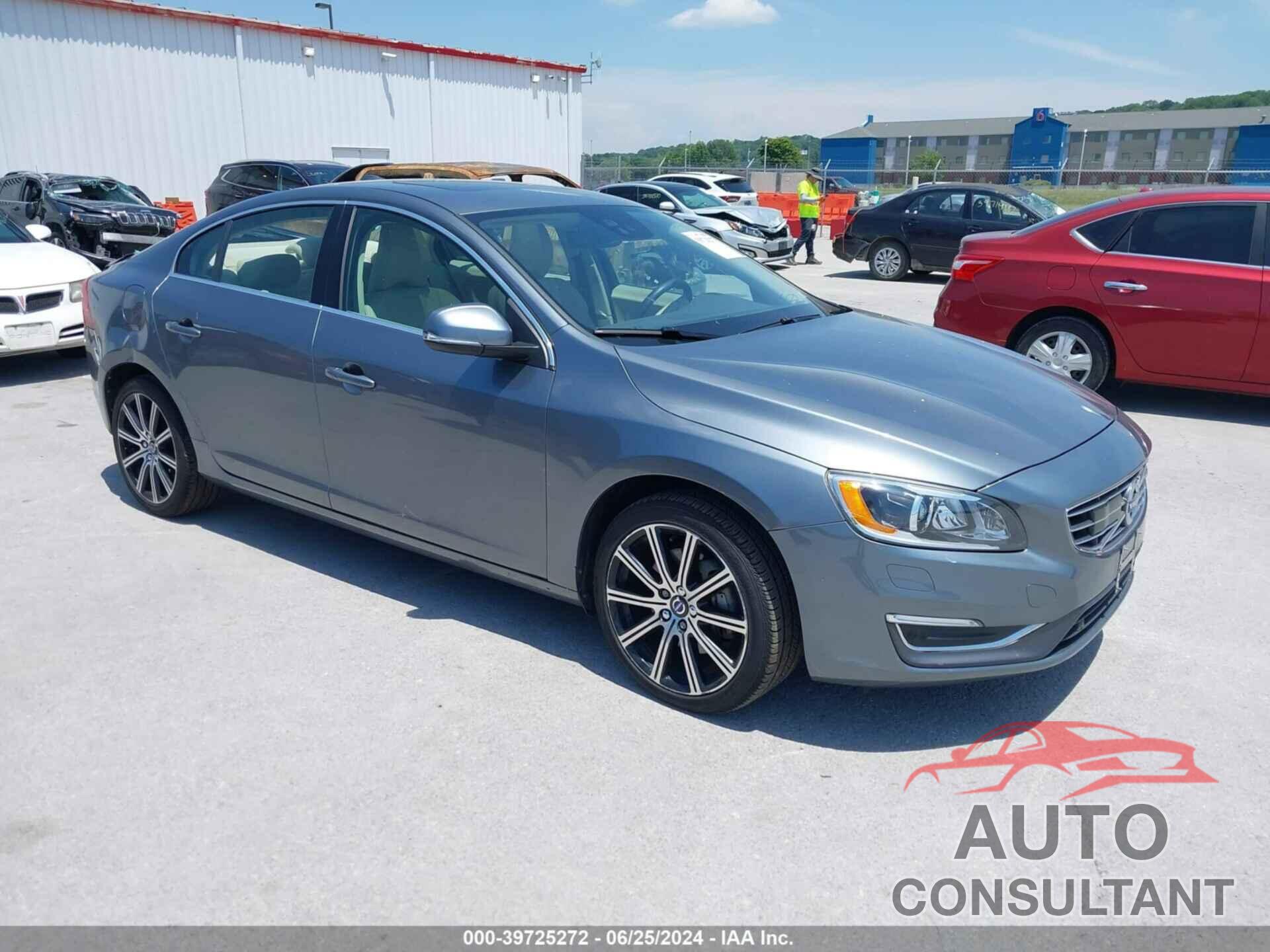 VOLVO S60 INSCRIPTION 2016 - LYV612TM9GB101228