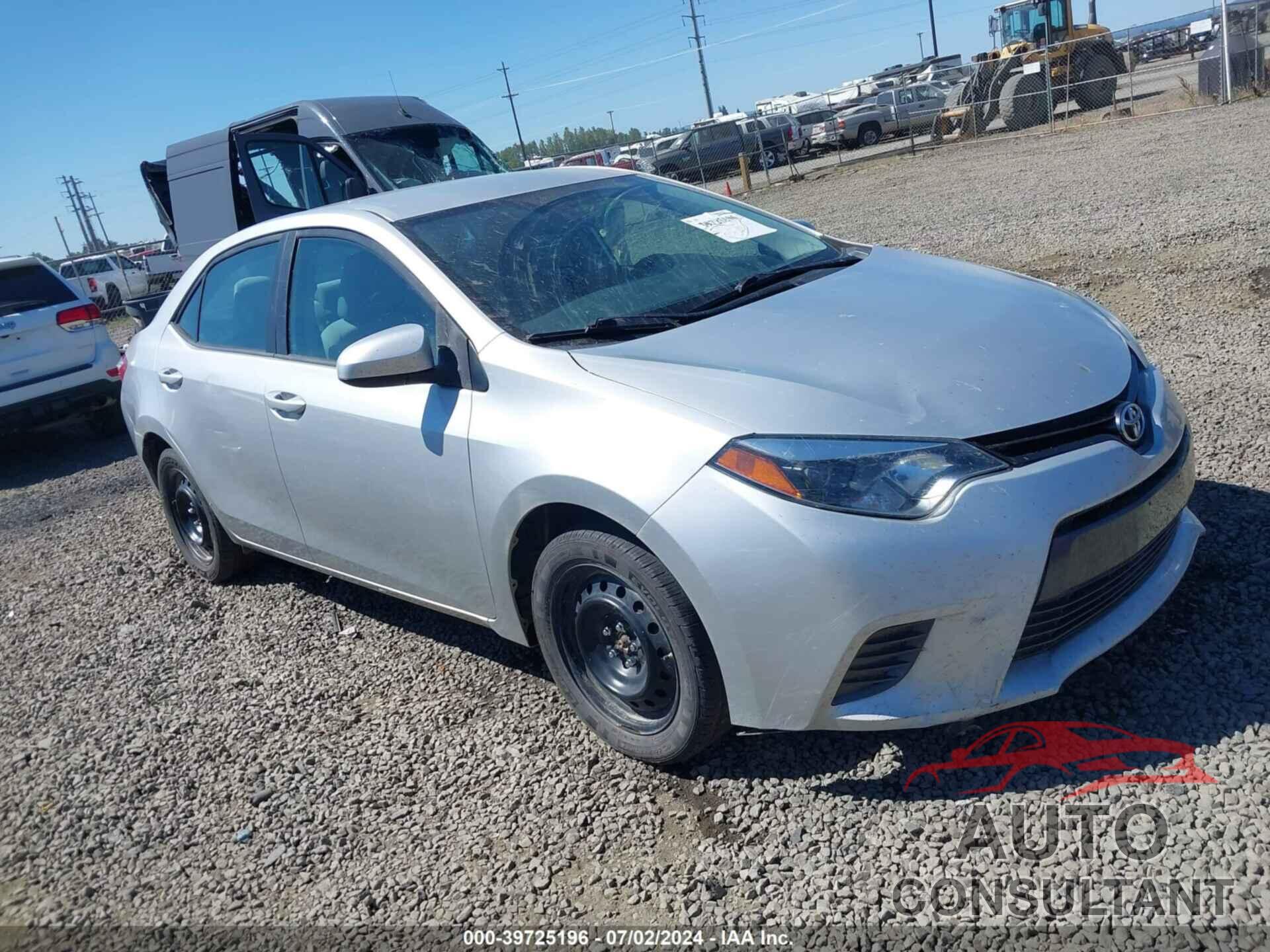TOYOTA COROLLA 2016 - 5YFBURHEXGP525276