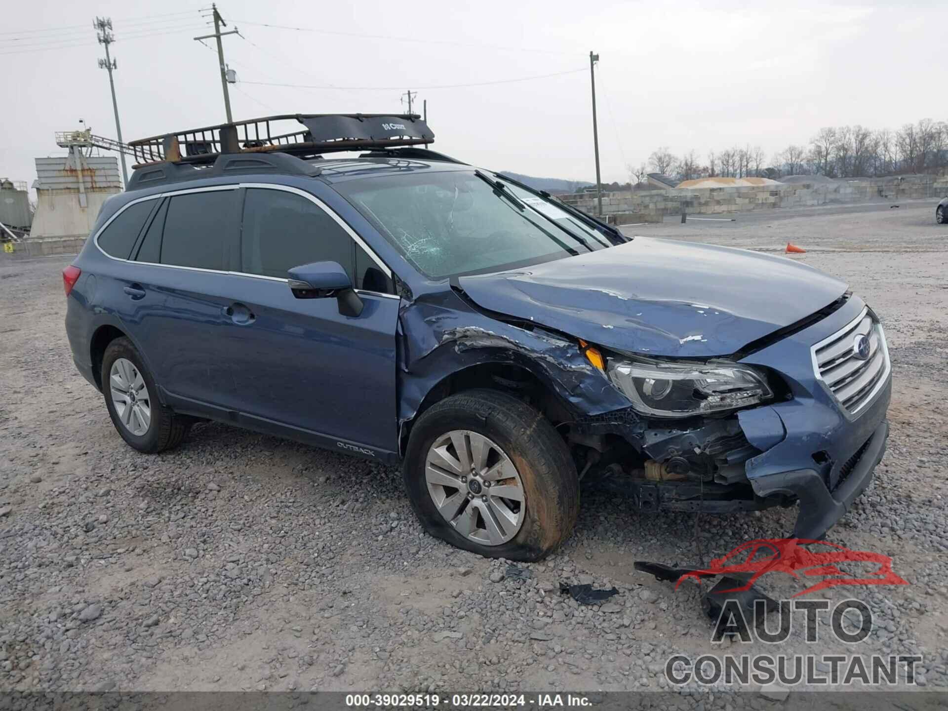 SUBARU OUTBACK 2017 - 4S4BSAFC9H3258873