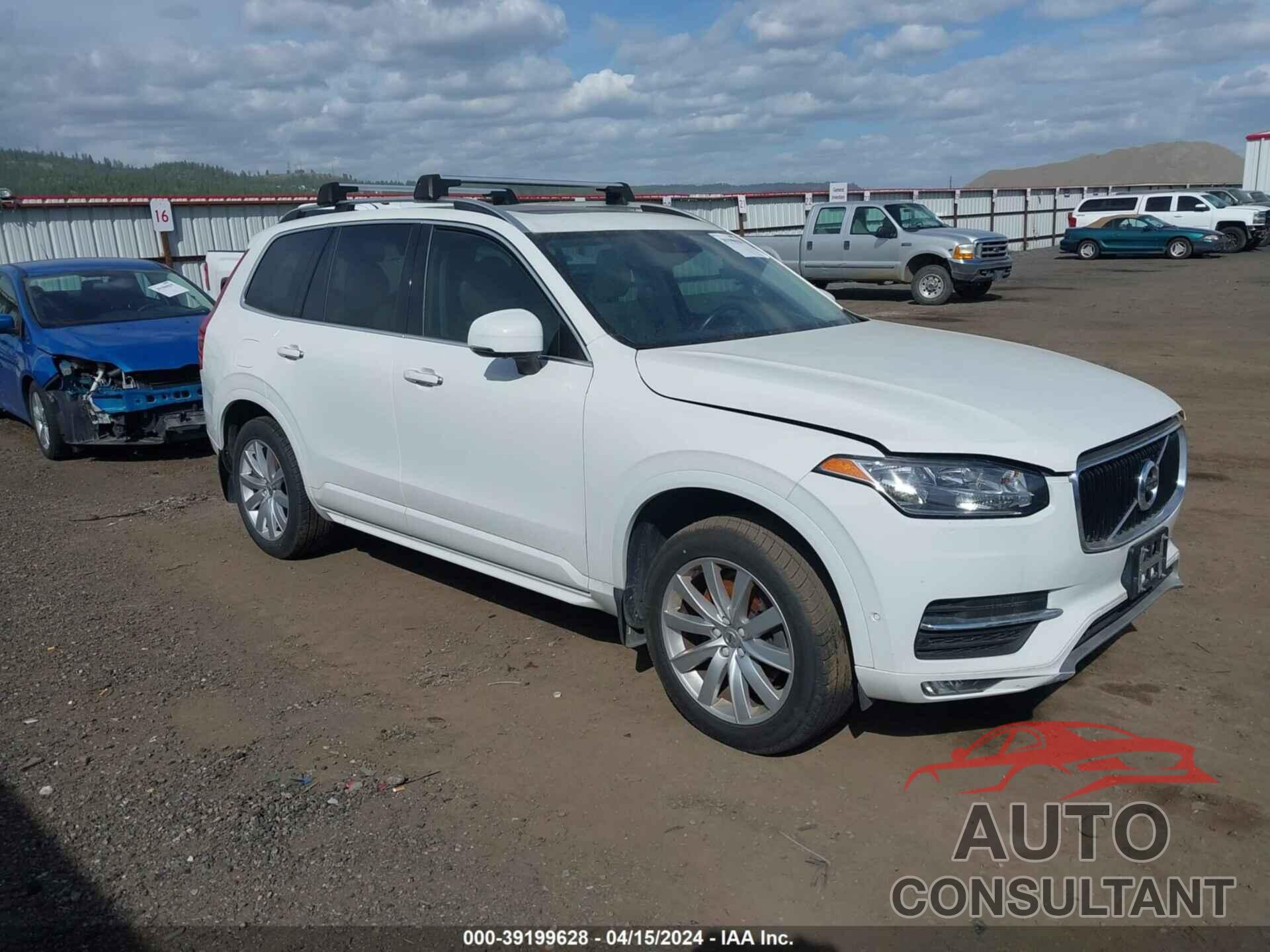 VOLVO XC90 2016 - YV4A22PK1G1045595