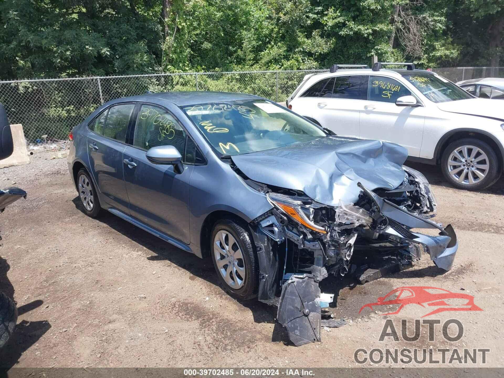 TOYOTA COROLLA 2022 - JTDEPMAE0NJ208738