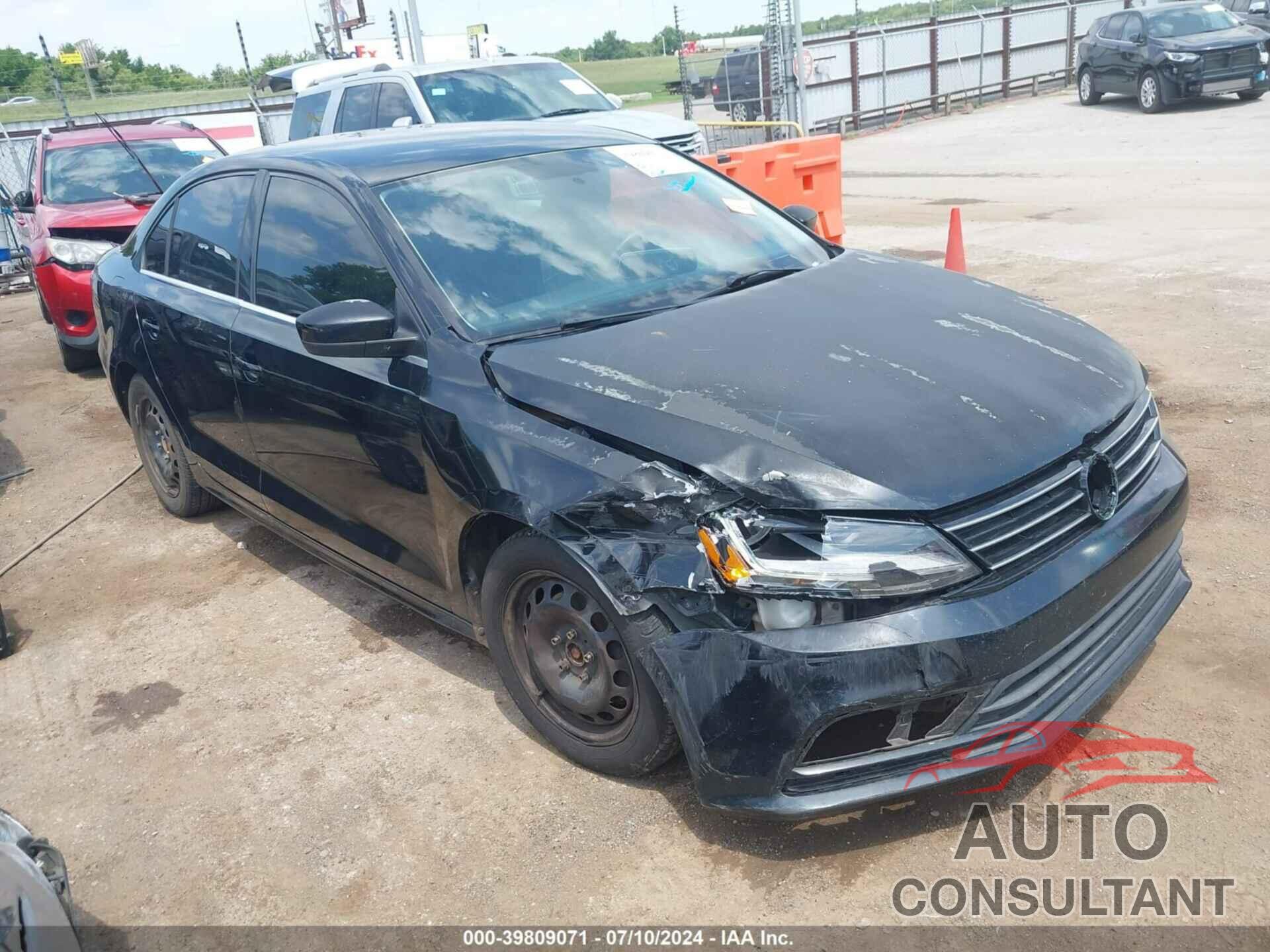 VOLKSWAGEN JETTA 2017 - 3VW2B7AJ0HM224488