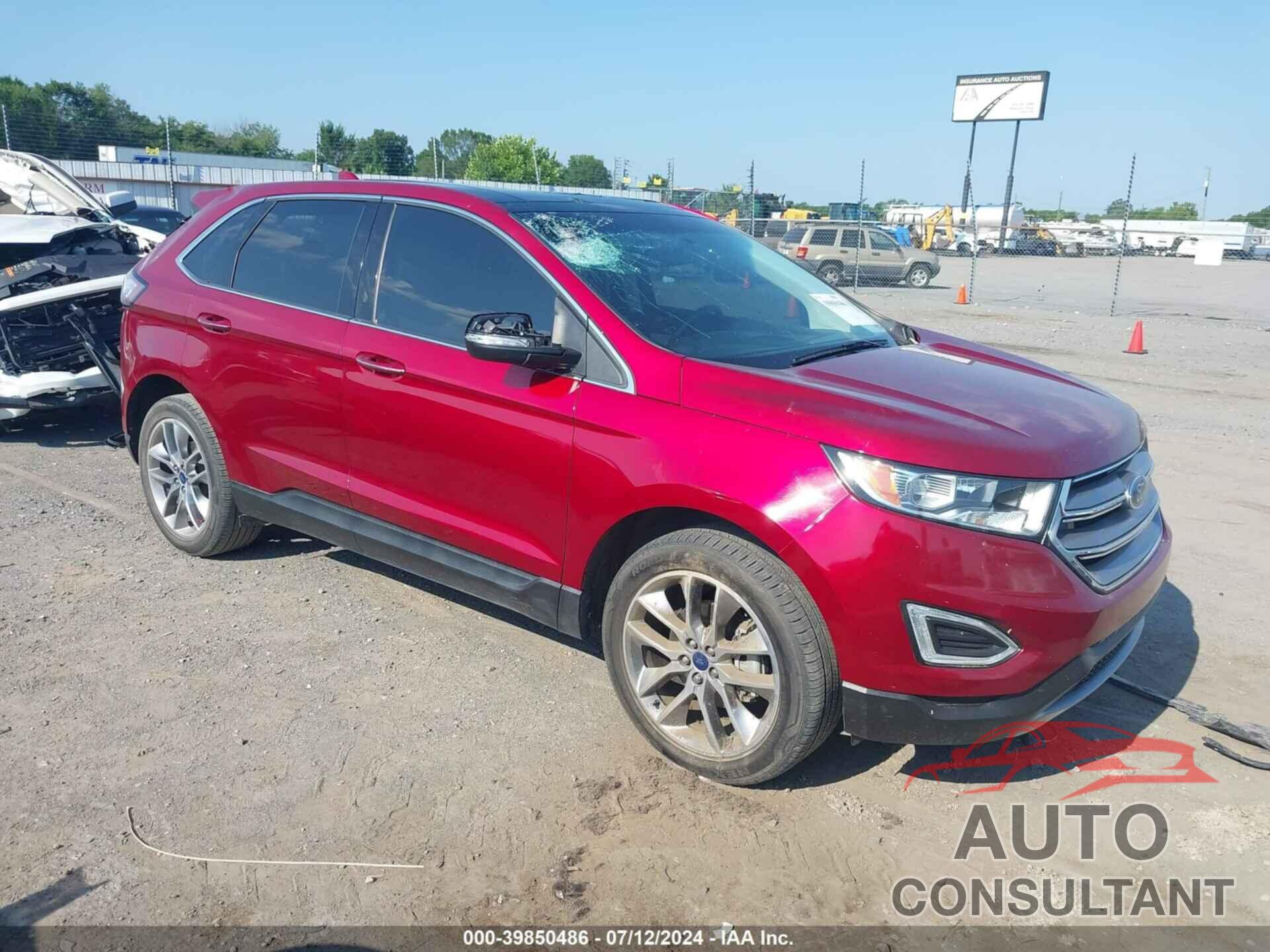 FORD EDGE 2016 - 2FMPK3K96GBB70700