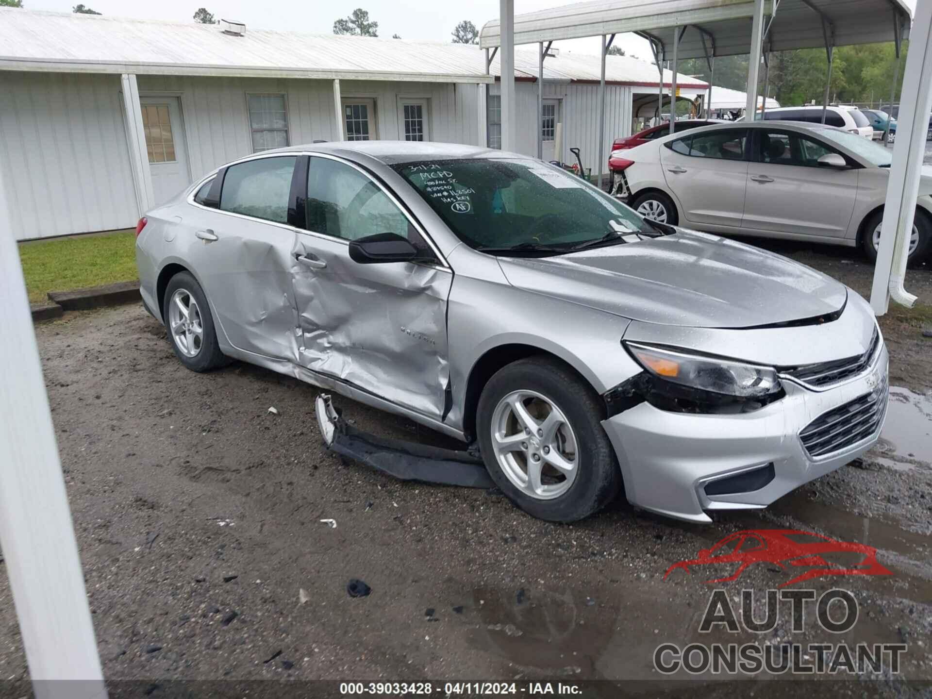 CHEVROLET MALIBU 2018 - 1G1ZC5ST1JF168501