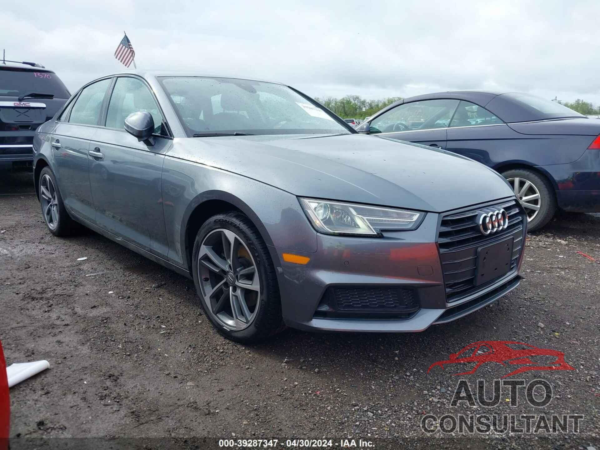 AUDI A4 2019 - WAUGMAF47KN016427