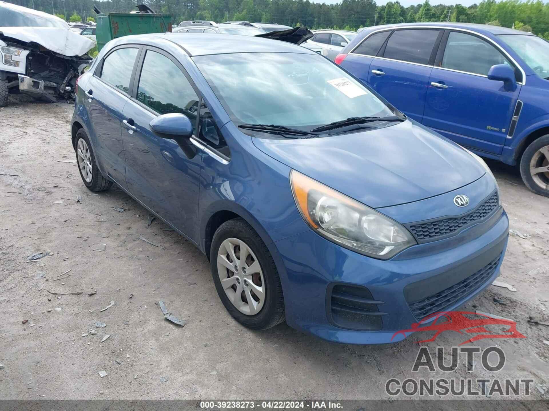 KIA RIO 2016 - KNADM5A38G6569596