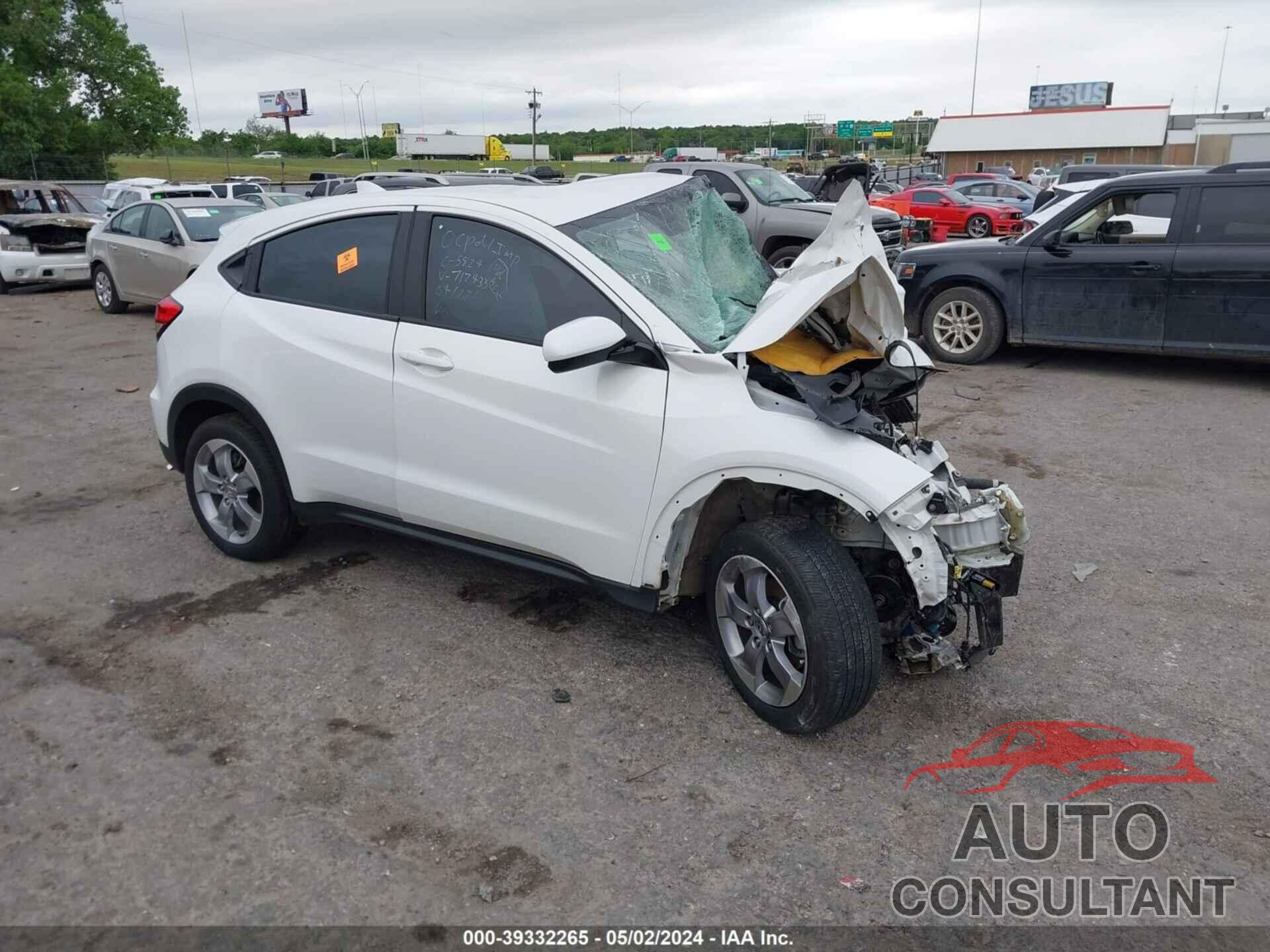 HONDA HR-V 2022 - 3CZRU6H34NM717433