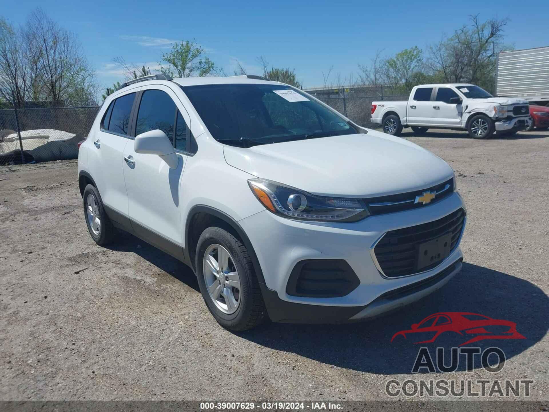 CHEVROLET TRAX 2018 - KL7CJLSBXJB509347