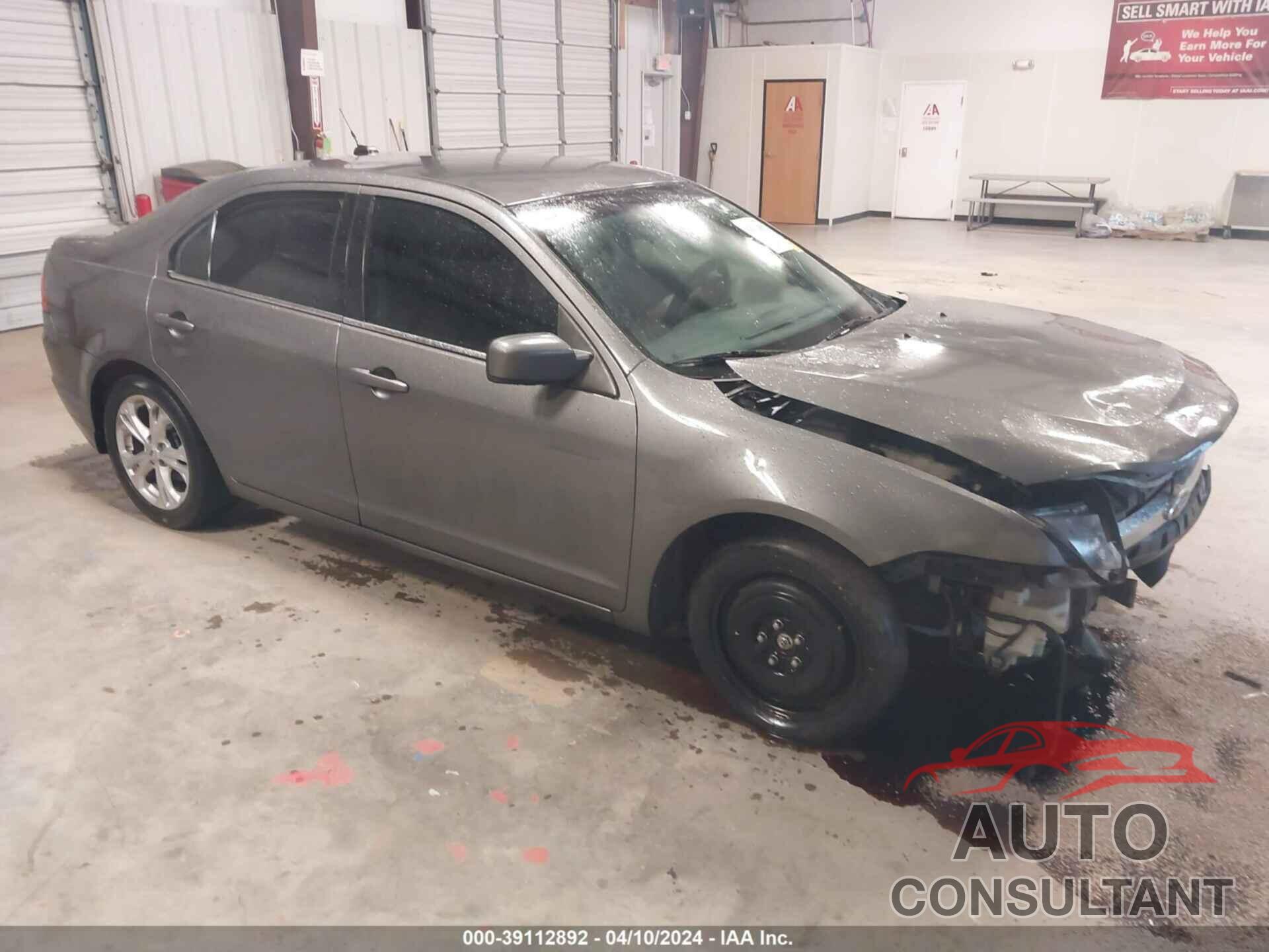 FORD FUSION 2012 - 3FAHP0HA7CR394991