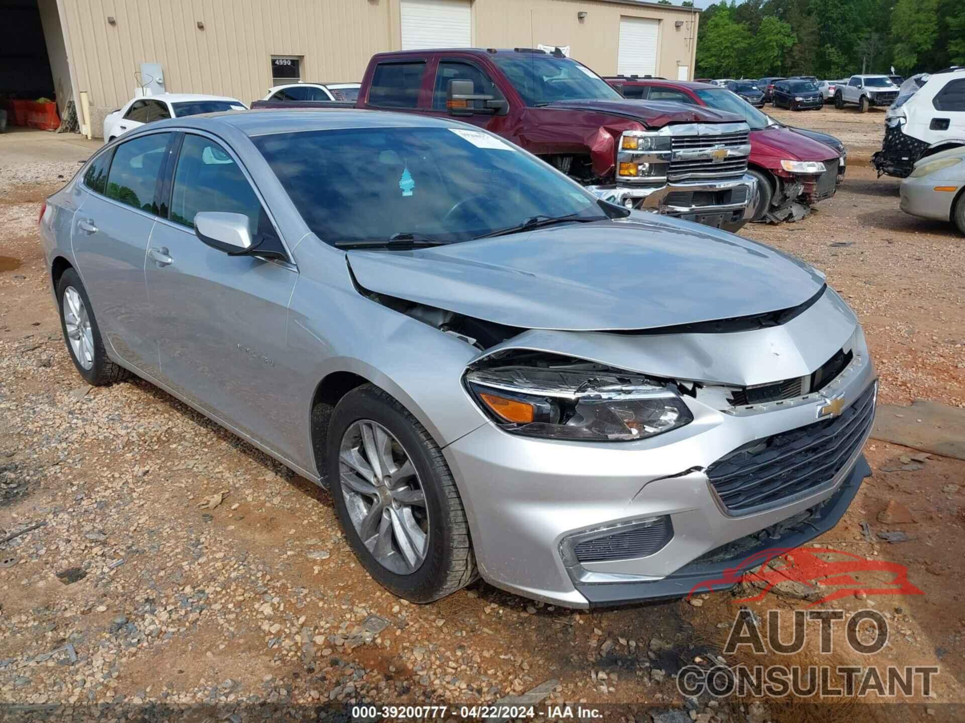 CHEVROLET MALIBU 2017 - 1G1ZE5ST9HF201698