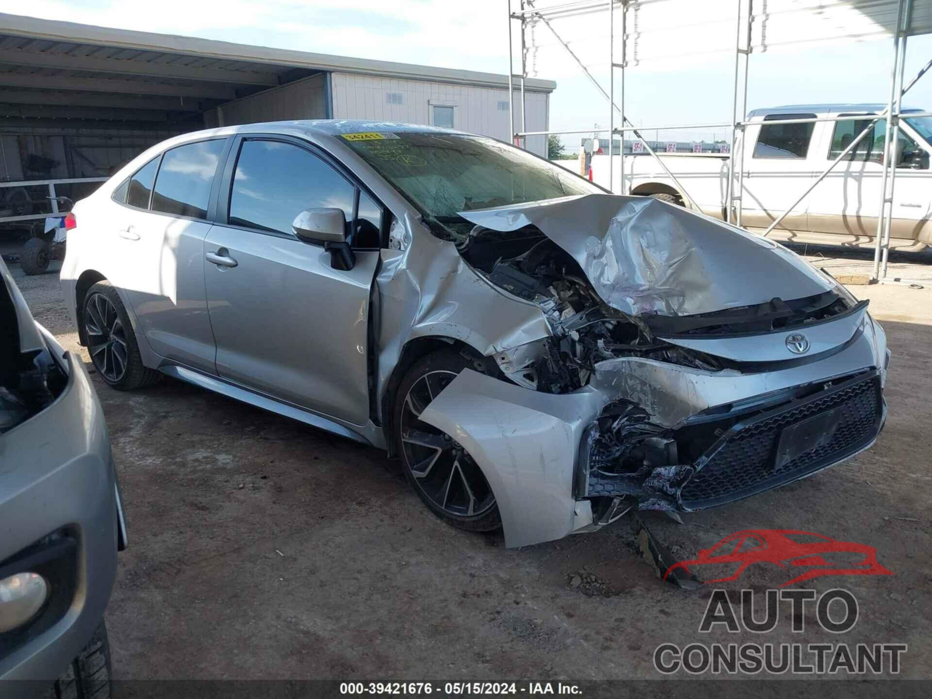 TOYOTA COROLLA 2021 - JTDS4MCE1MJ054144