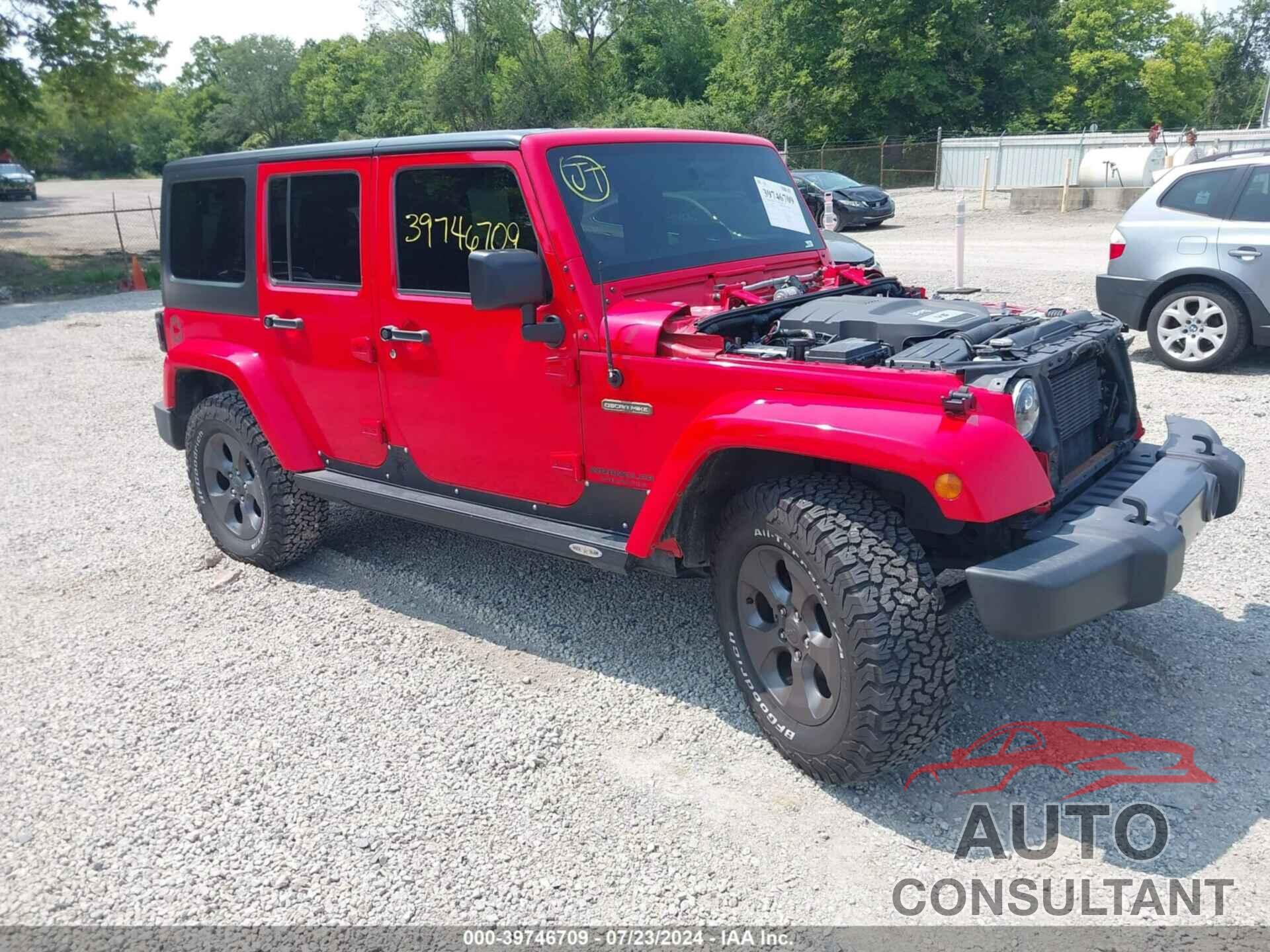 JEEP WRANGLER UNLIMITED 2017 - 1C4BJWDGXHL590217
