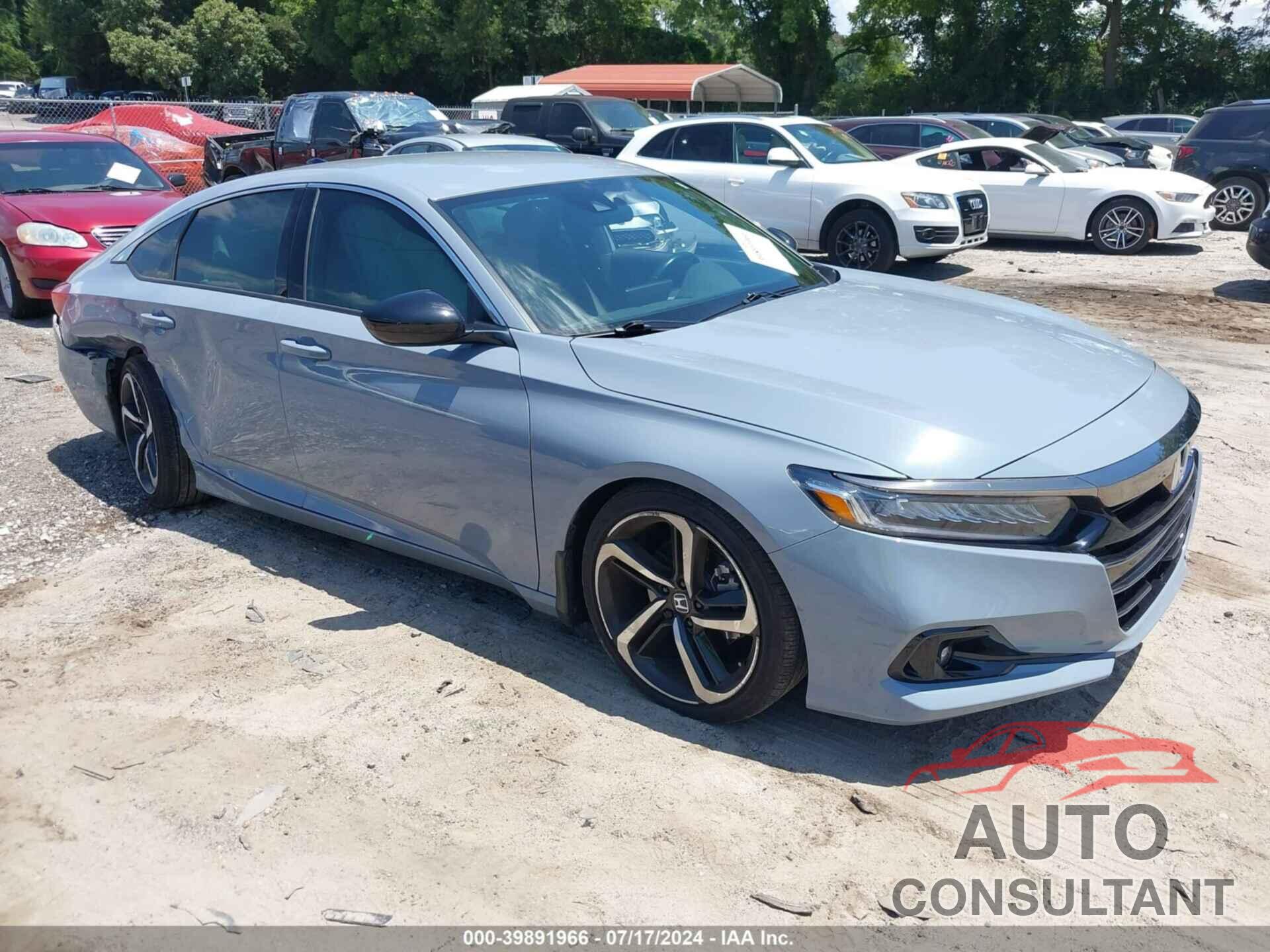 HONDA ACCORD 2022 - 1HGCV1F33NA092388