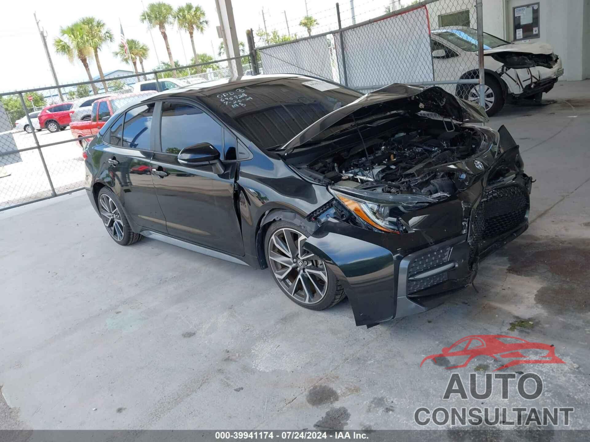 TOYOTA COROLLA 2020 - 5YFM4RCE7LP013081