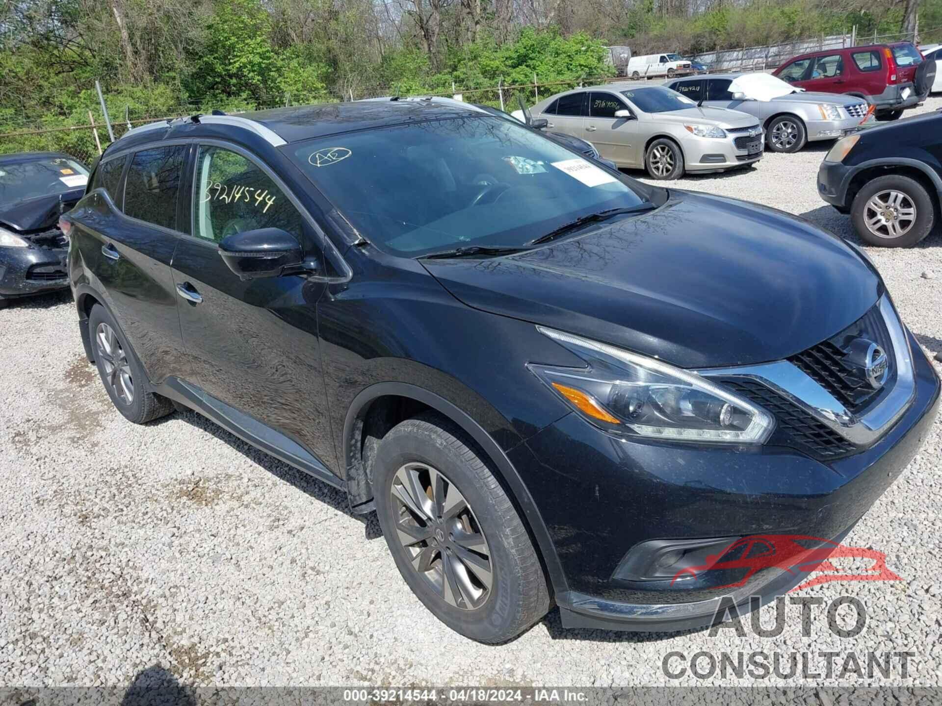 NISSAN MURANO 2018 - 5N1AZ2MH9JN157371