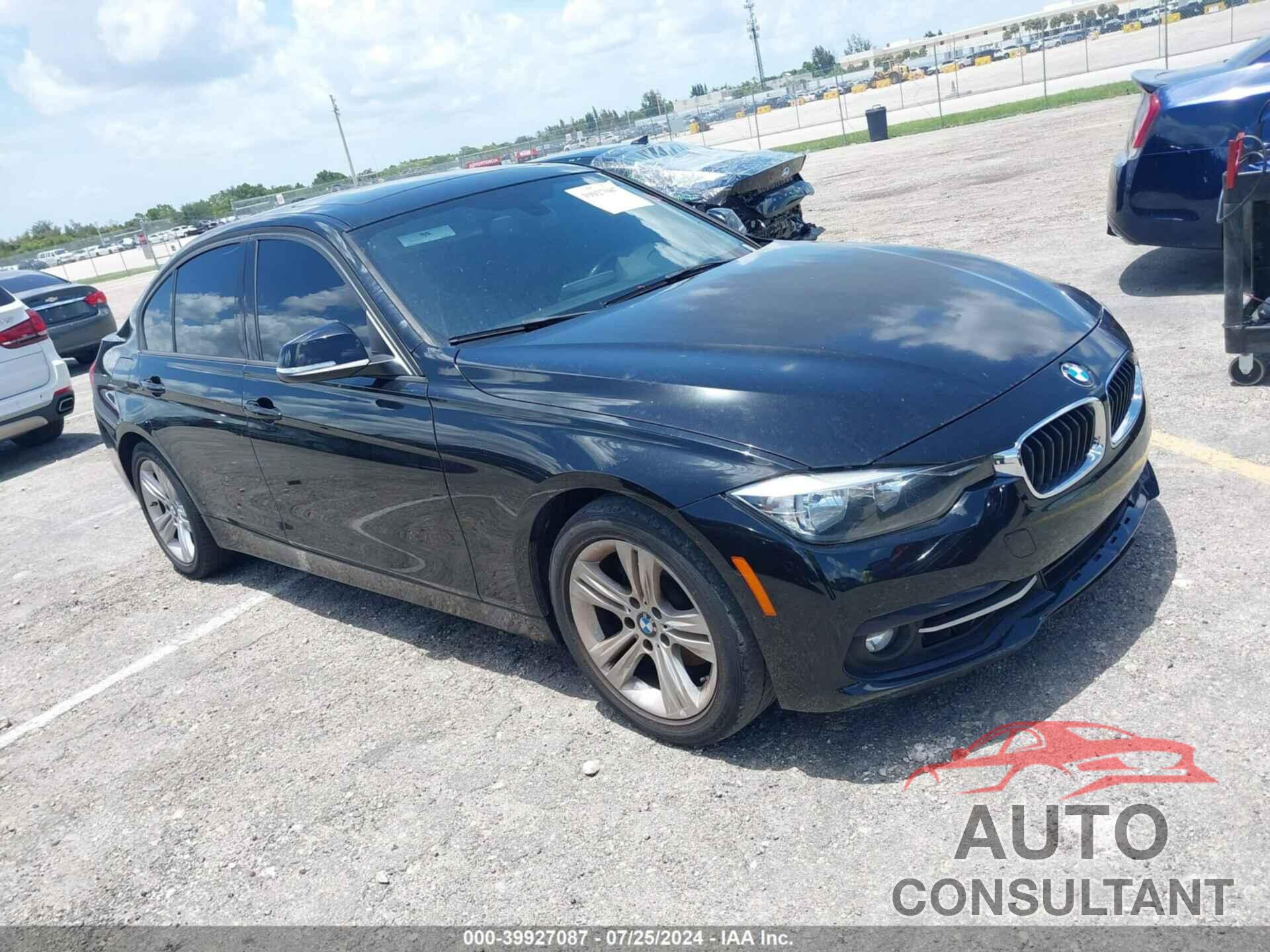 BMW 328I 2016 - WBA8E9G59GNT47640