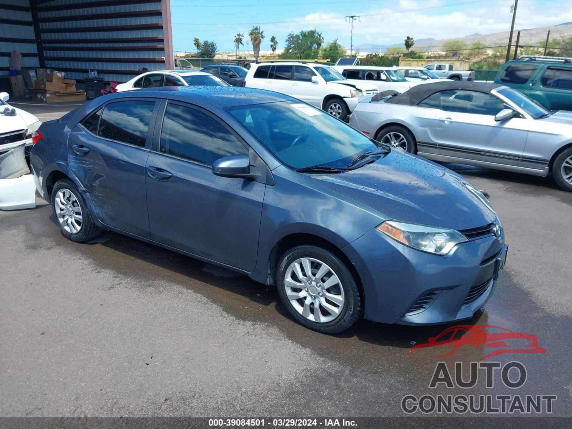 TOYOTA COROLLA 2016 - 5YFBURHE2GP438164