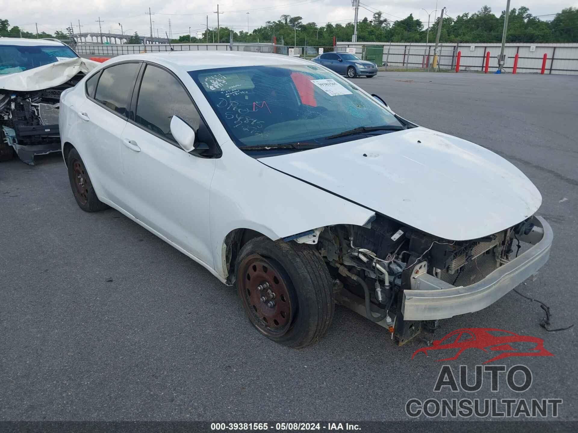 DODGE DART 2015 - 1C3CDFAA1FD131794