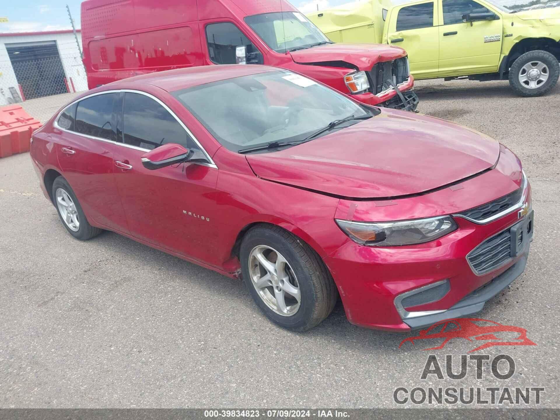 CHEVROLET MALIBU 2016 - 1G1ZH5SX0GF280865