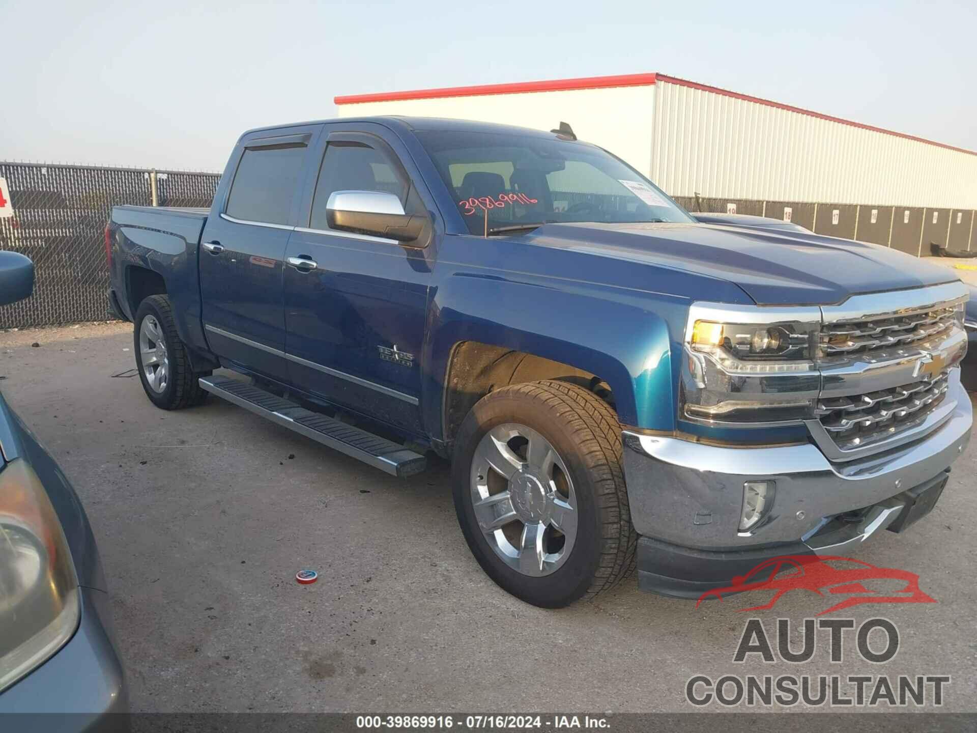 CHEVROLET SILVERADO 1500 2017 - 3GCPCSEC5HG105080