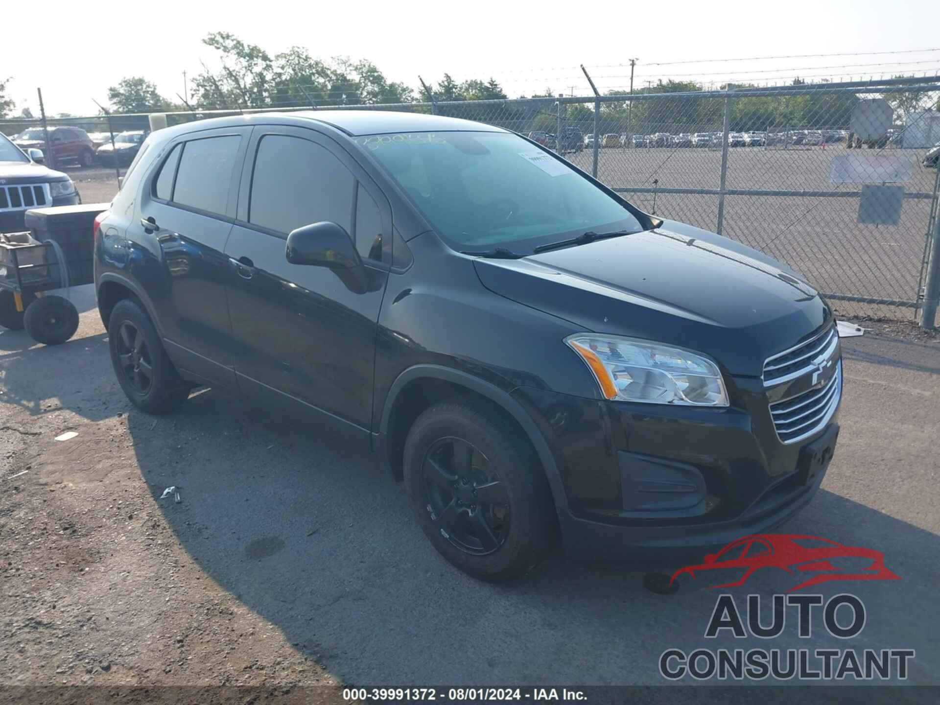 CHEVROLET TRAX 2016 - KL7CJNSB2GB693252