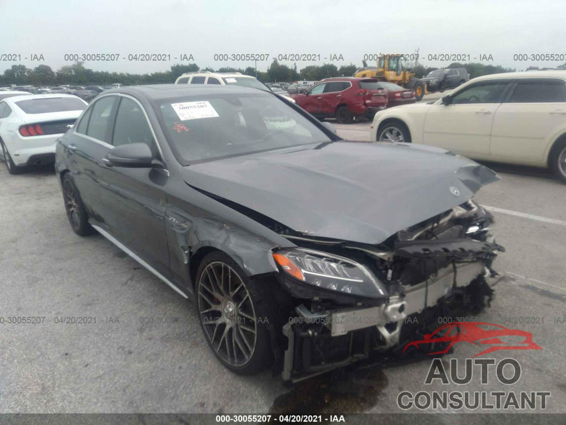 MERCEDES-BENZ C-CLASS 2019 - 55SWF8HB2KU318086
