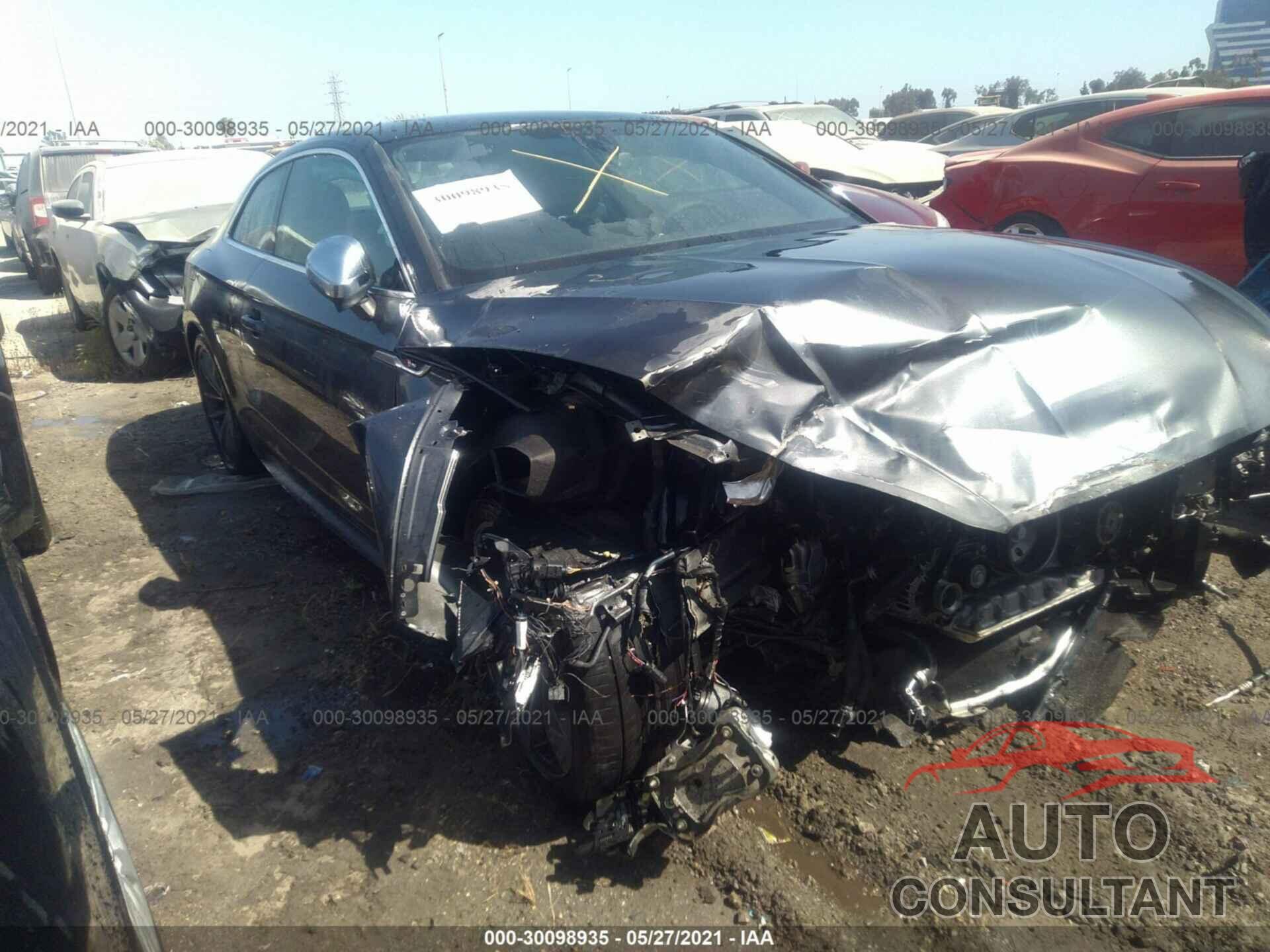 AUDI S5 COUPE 2018 - WAUP4AF54JA010678