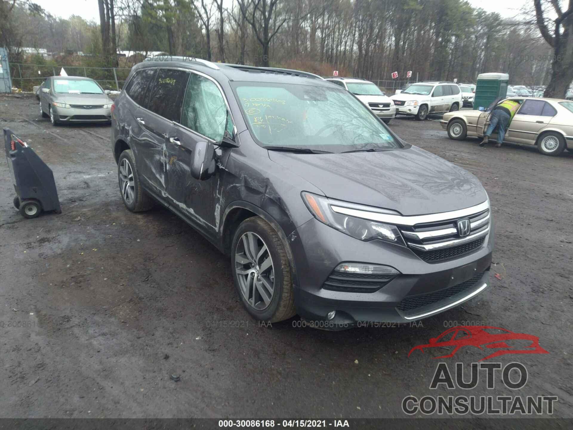 HONDA PILOT 2017 - 5FNYF6H90HB089038