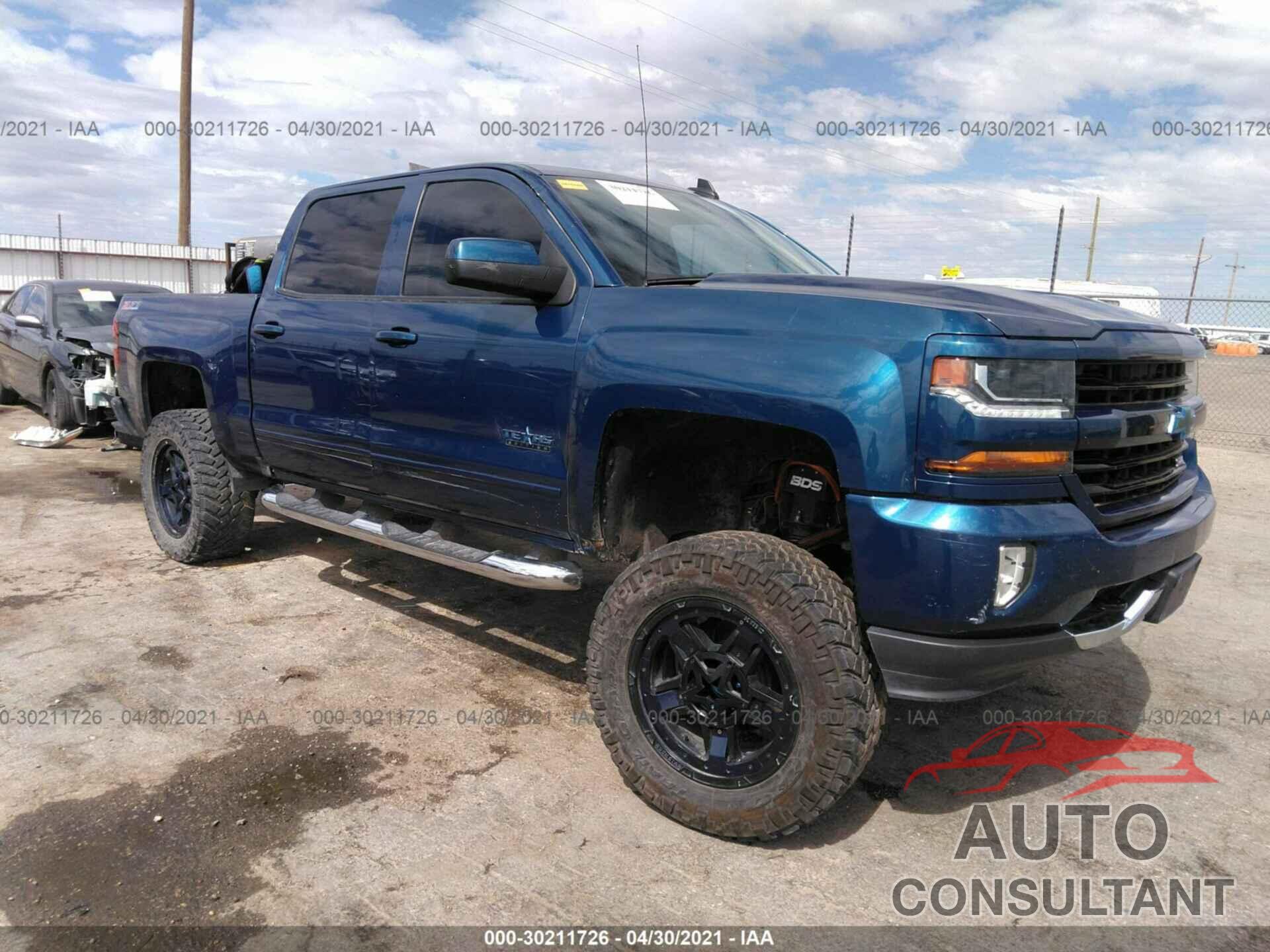 CHEVROLET SILVERADO 1500 2017 - 3GCUKREC9HG435173