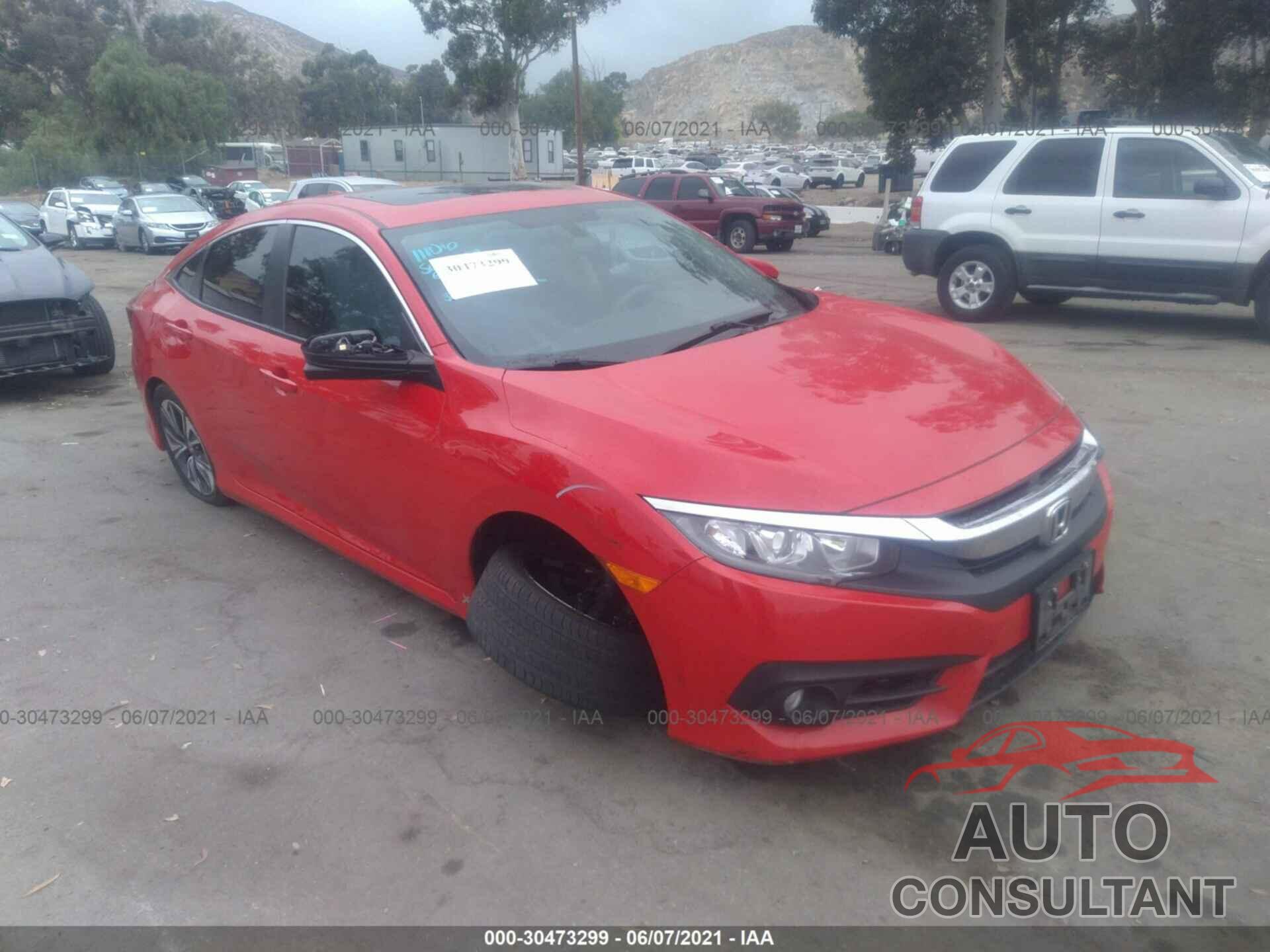 HONDA CIVIC SEDAN 2017 - 2HGFC1F35HH653487