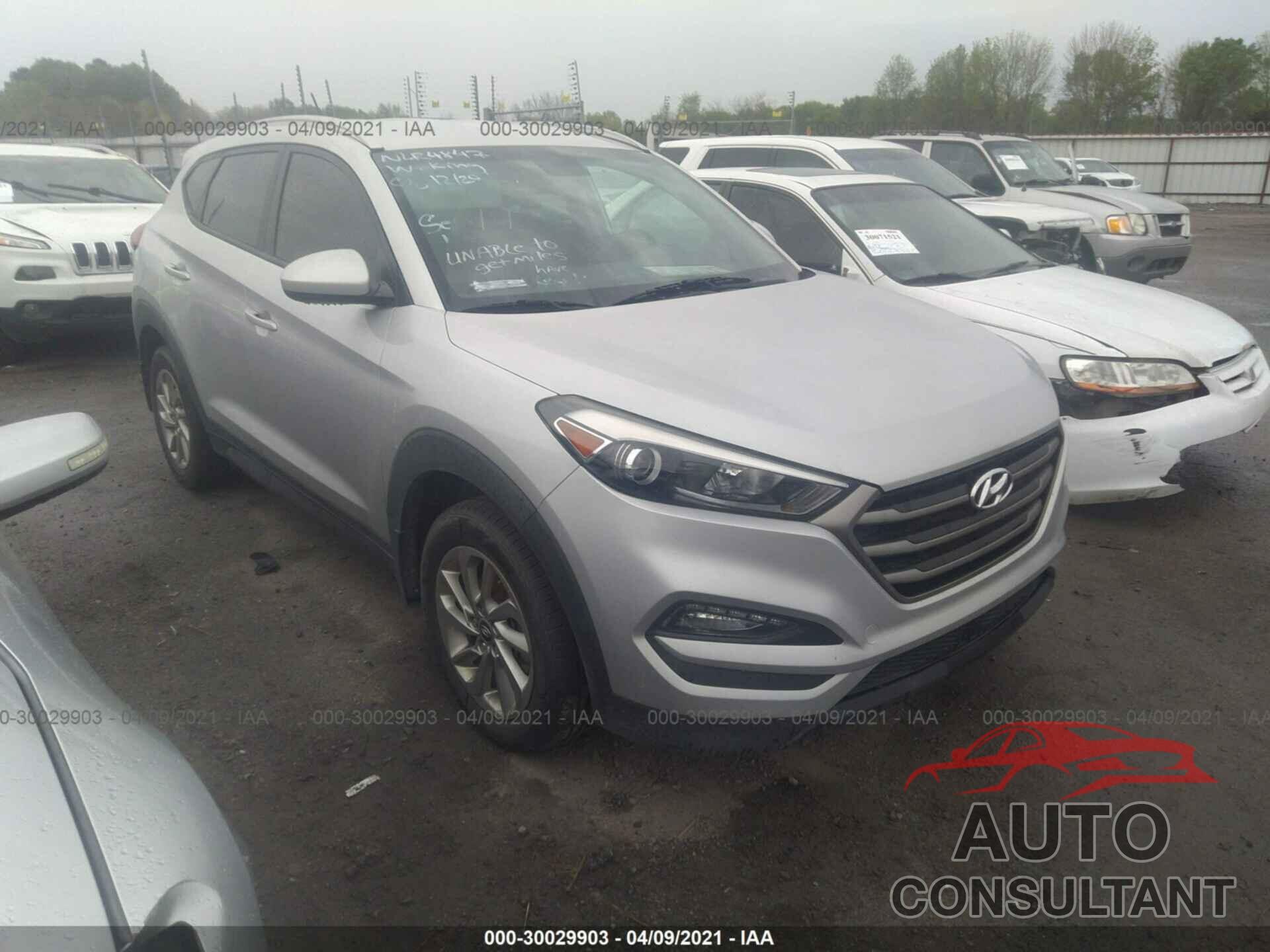 HYUNDAI TUCSON 2016 - KM8J33A4XGU200431