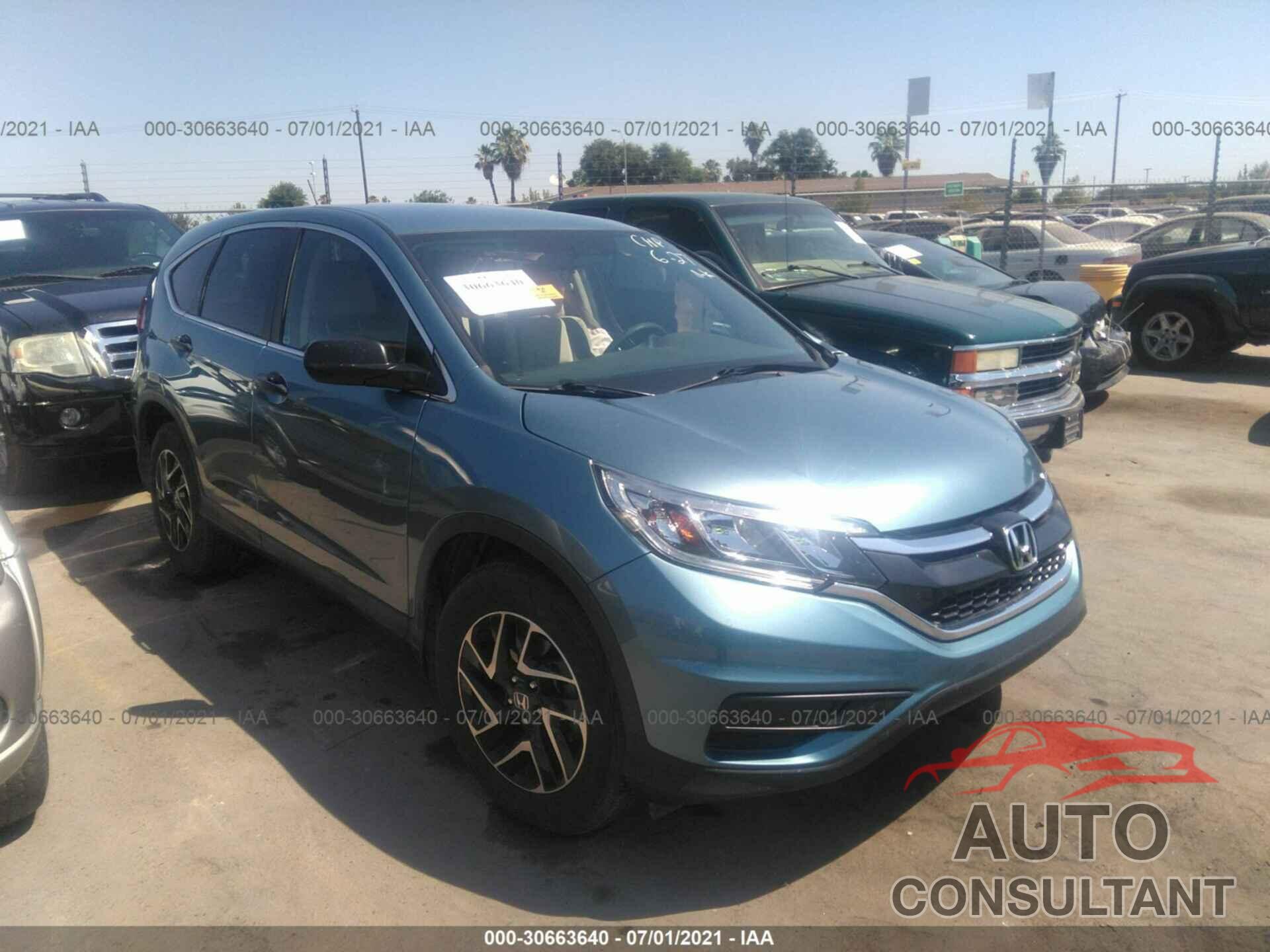HONDA CR-V 2016 - 2HKRM3H47GH557103