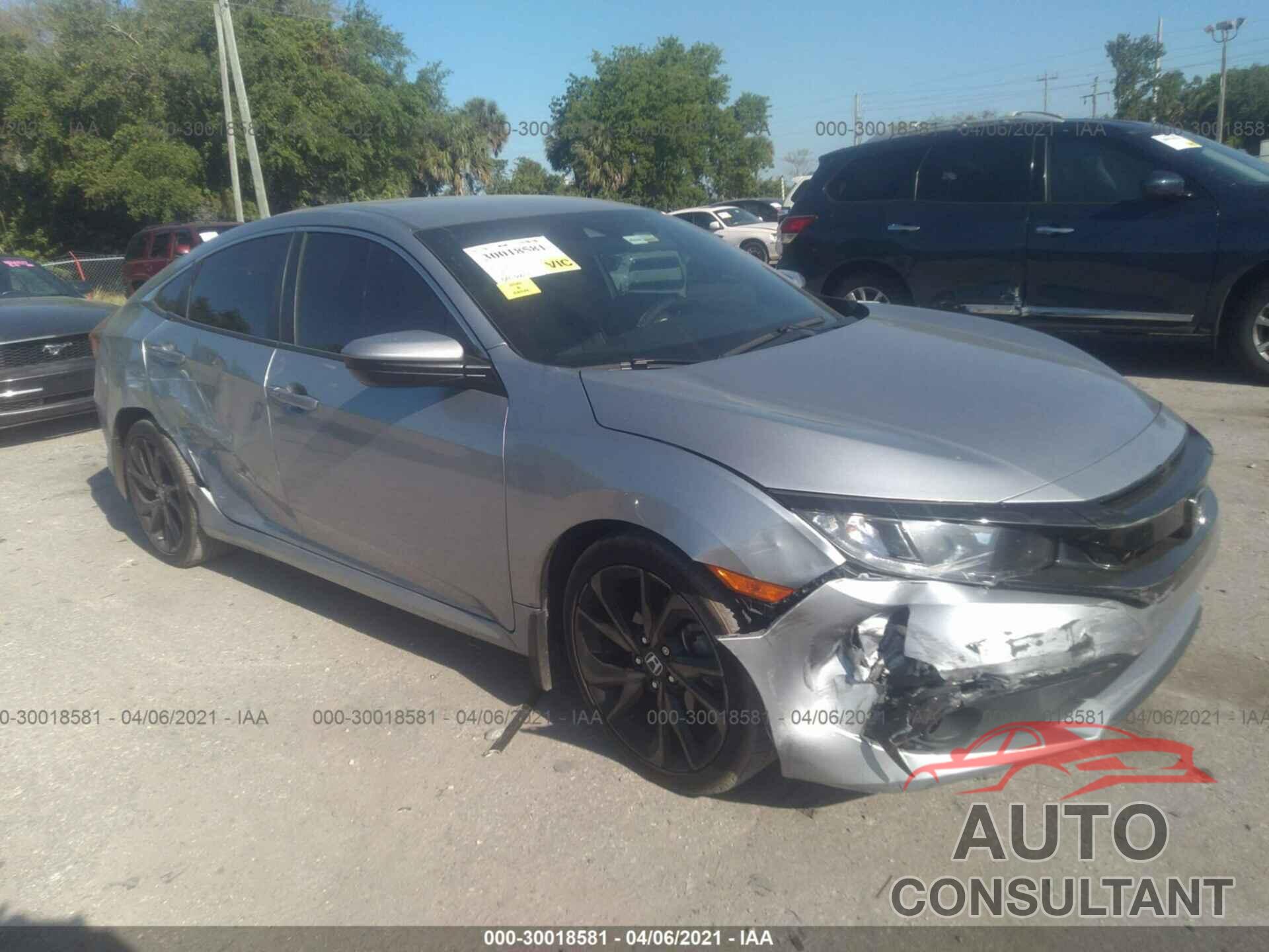 HONDA CIVIC SEDAN 2019 - 19XFC2F80KE001718