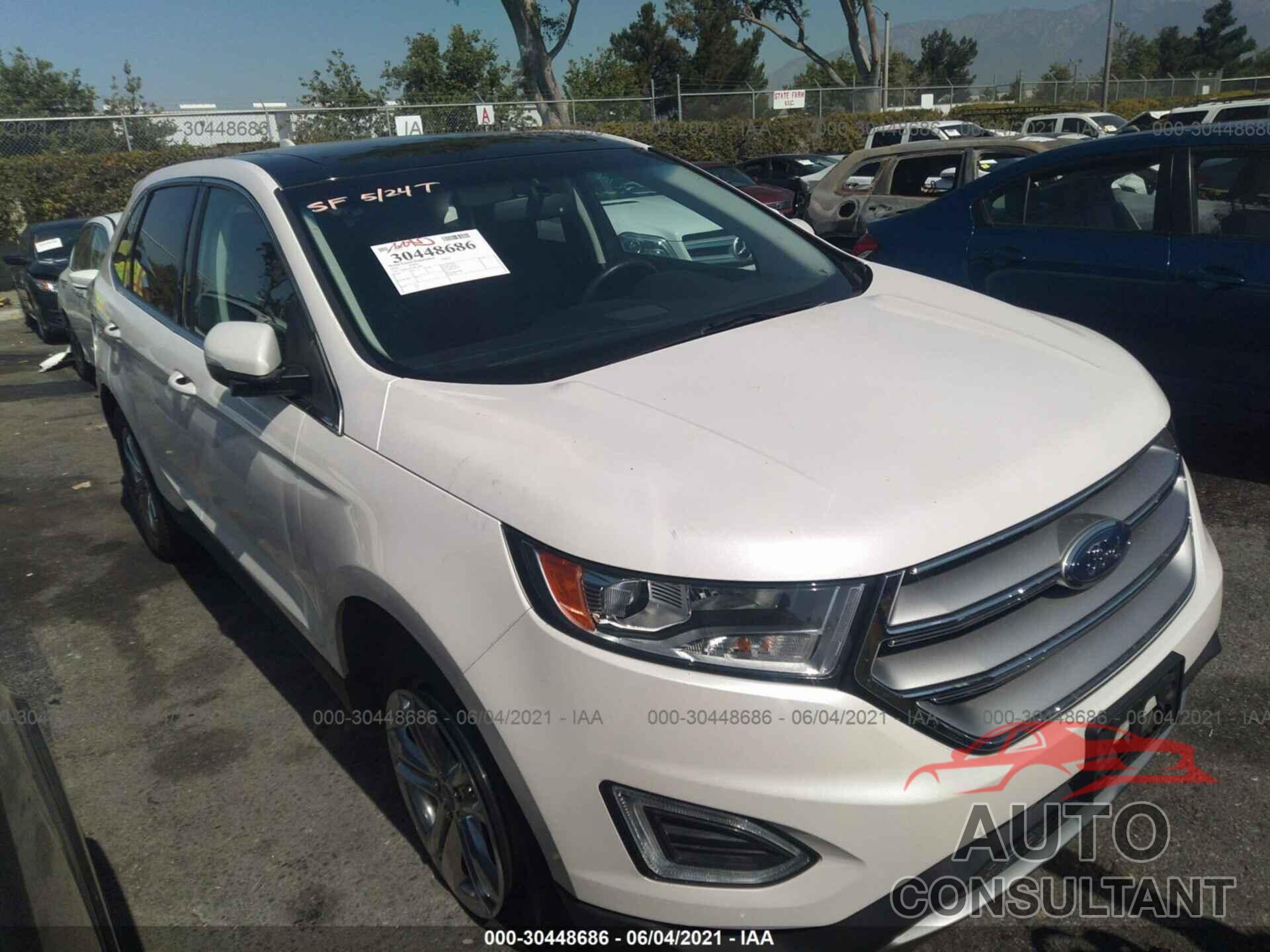 FORD EDGE 2016 - 2FMPK3J99GBC24993