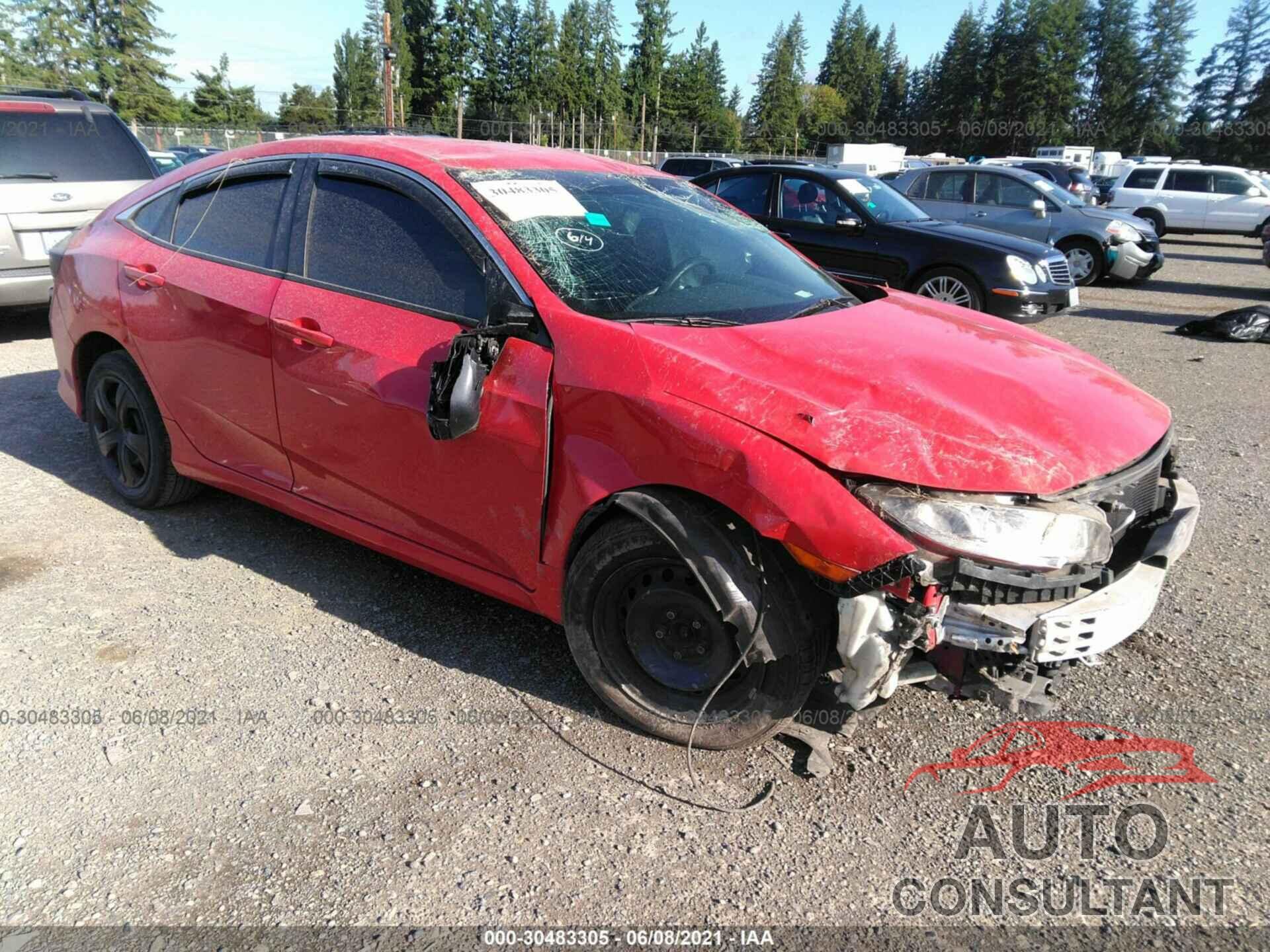 HONDA CIVIC SEDAN 2016 - 2HGFC2F50GH562715