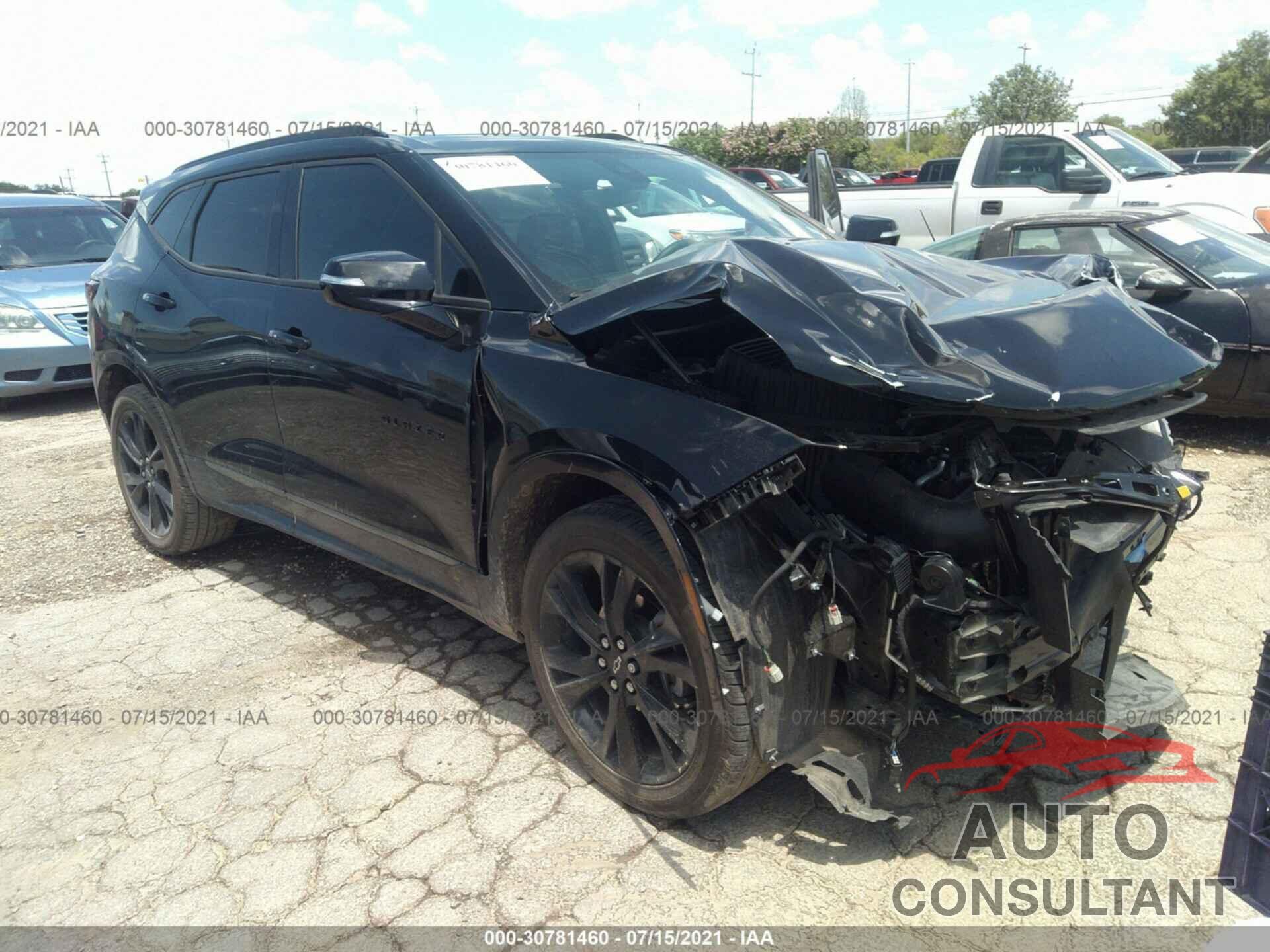 CHEVROLET BLAZER 2020 - 3GNKBERS4LS711404