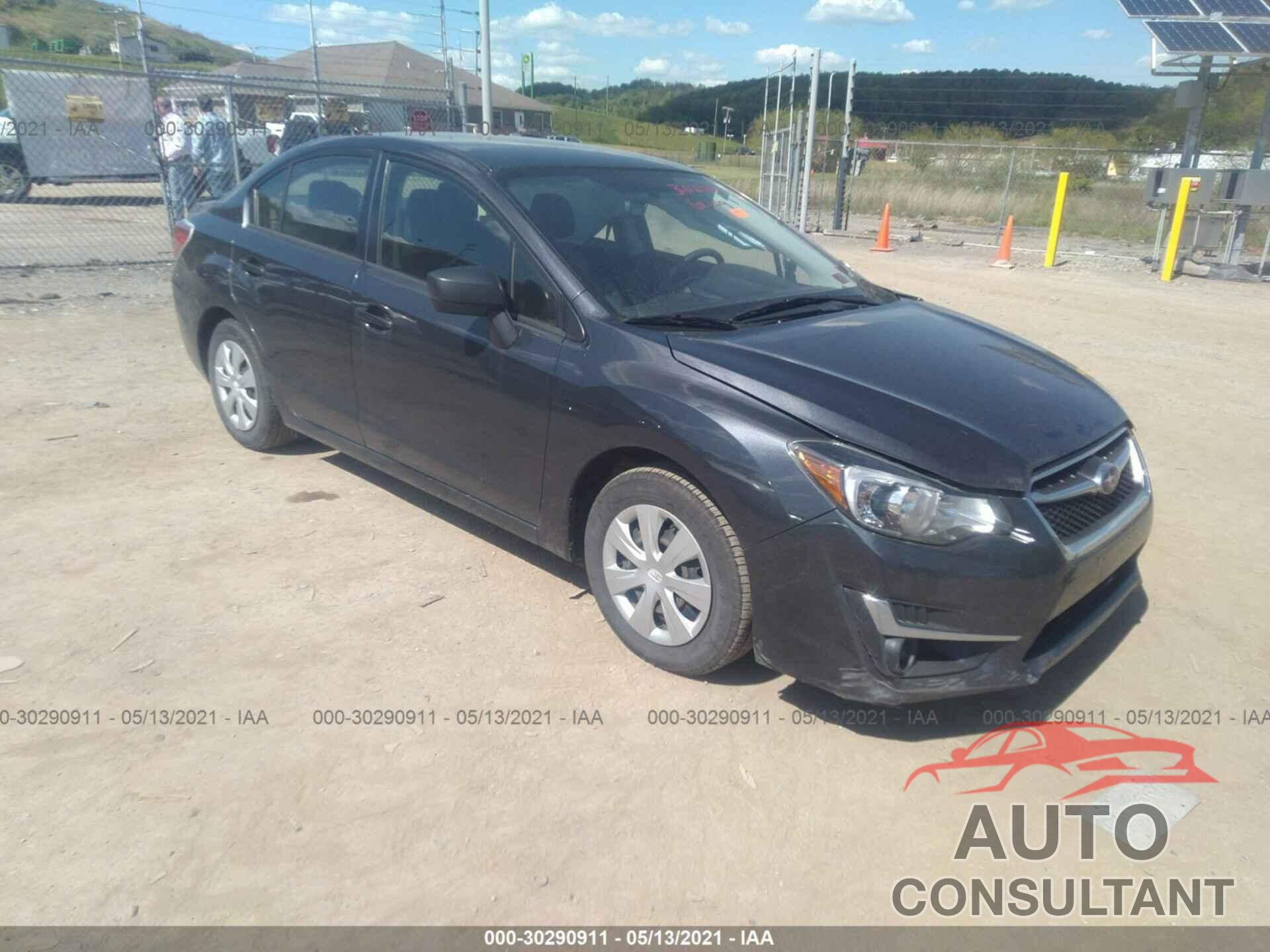 SUBARU IMPREZA SEDAN 2016 - JF1GJAA64GH016515