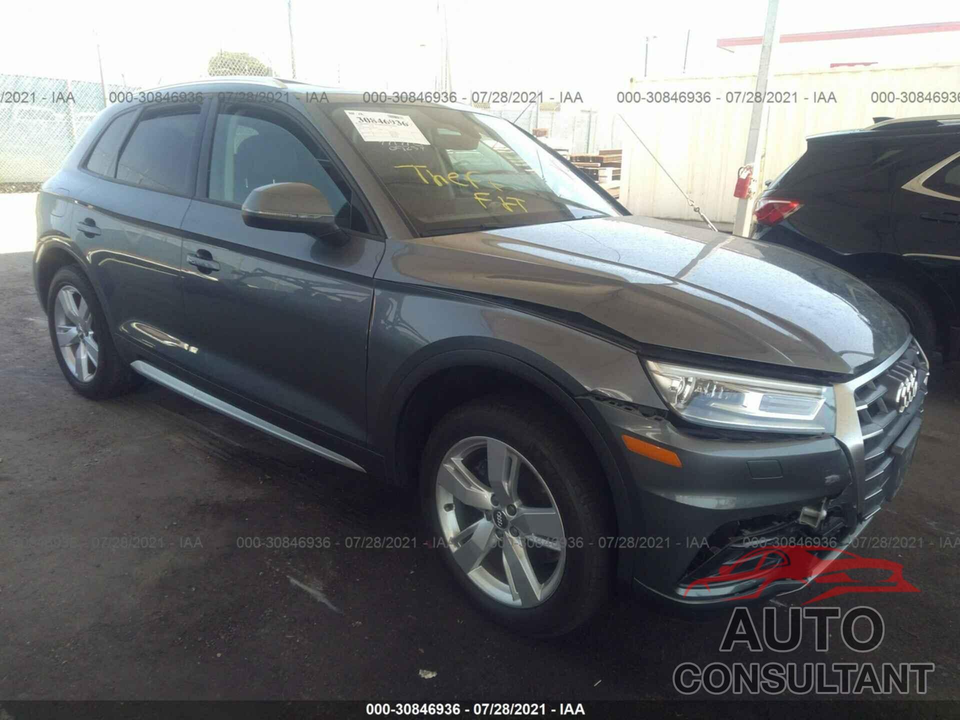 AUDI Q5 2018 - WA1ANAFY3J2020915