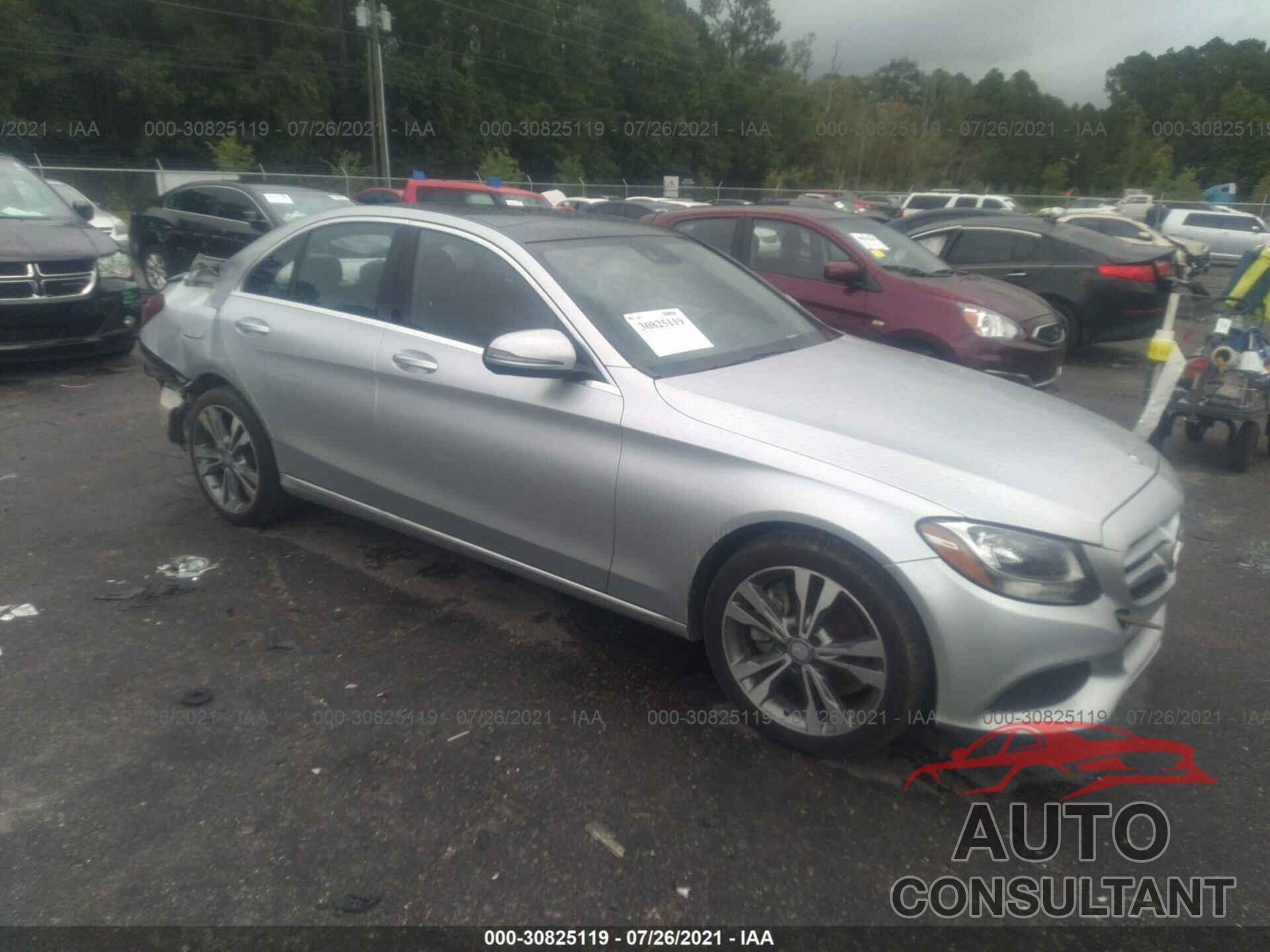 MERCEDES-BENZ C-CLASS 2016 - WDDWF4KB9GR144205