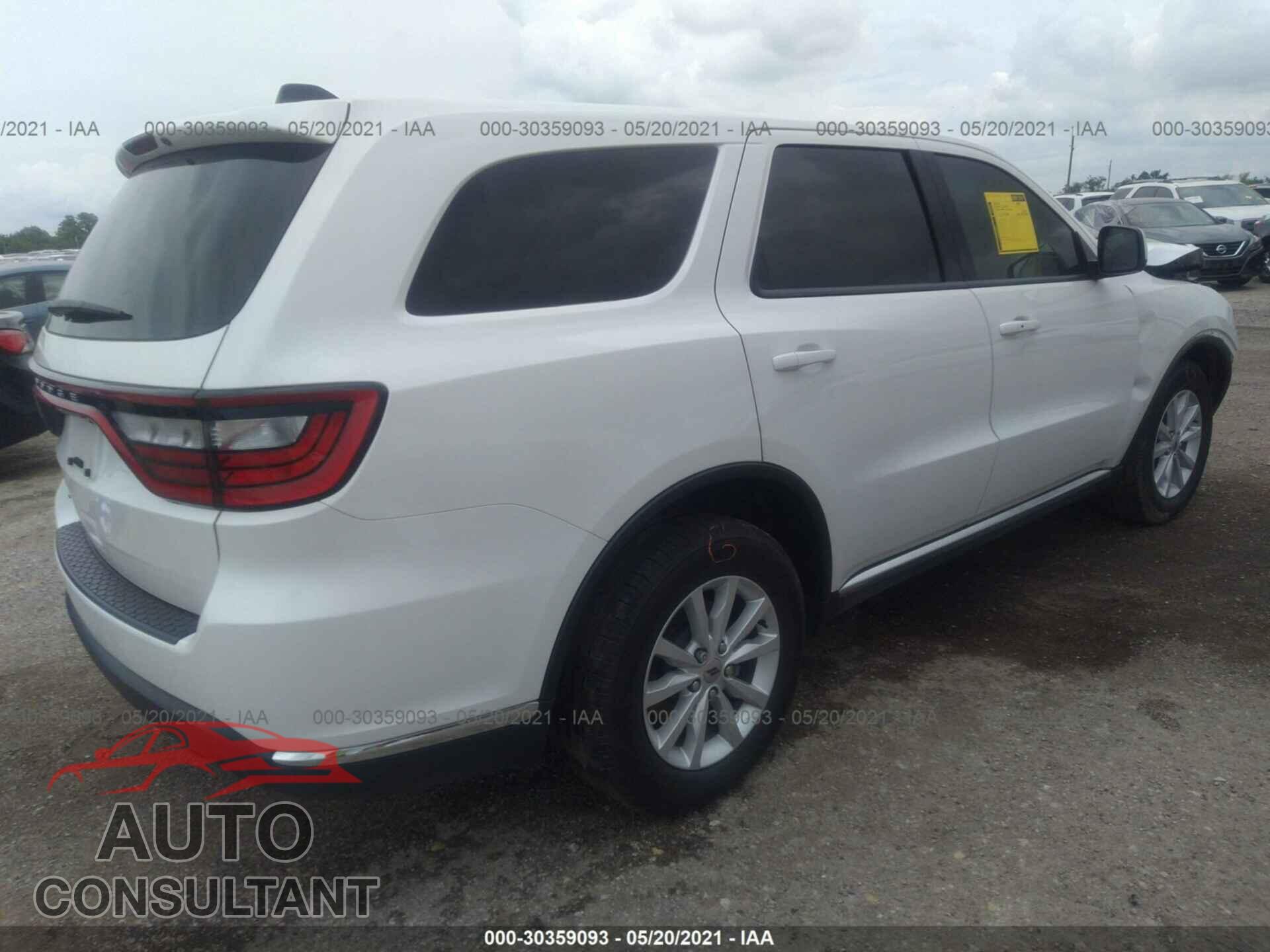 DODGE DURANGO 2020 - 1C4RDHAG4LC367881