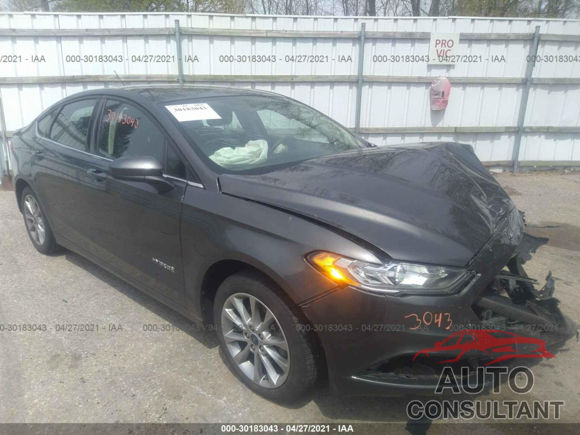 FORD FUSION 2017 - 3FA6P0LU3HR237149