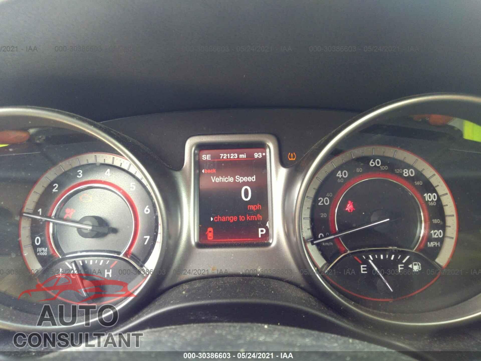 DODGE JOURNEY 2017 - 3C4PDDGG0HT512837