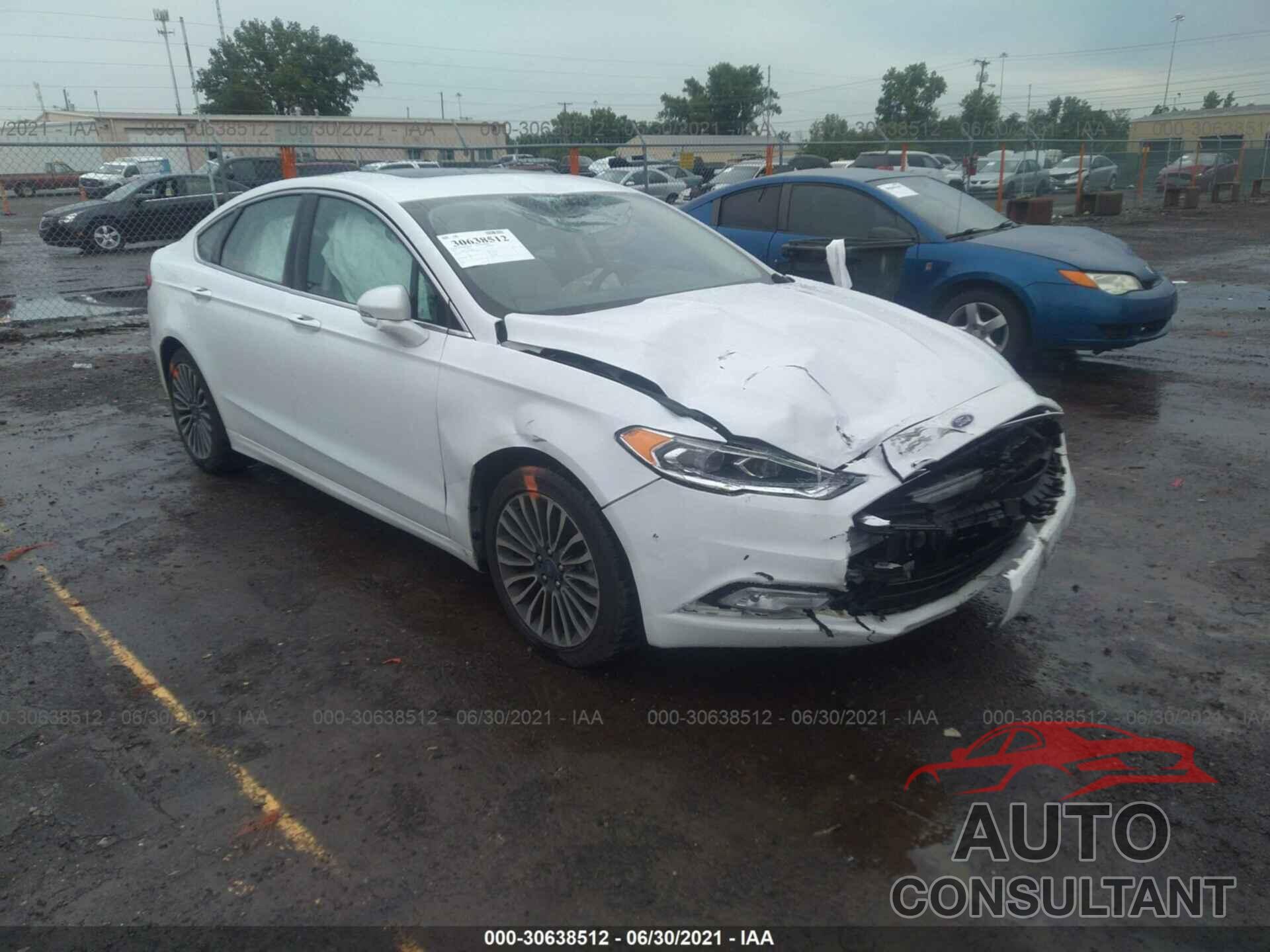 FORD FUSION 2017 - 3FA6P0K92HR115265